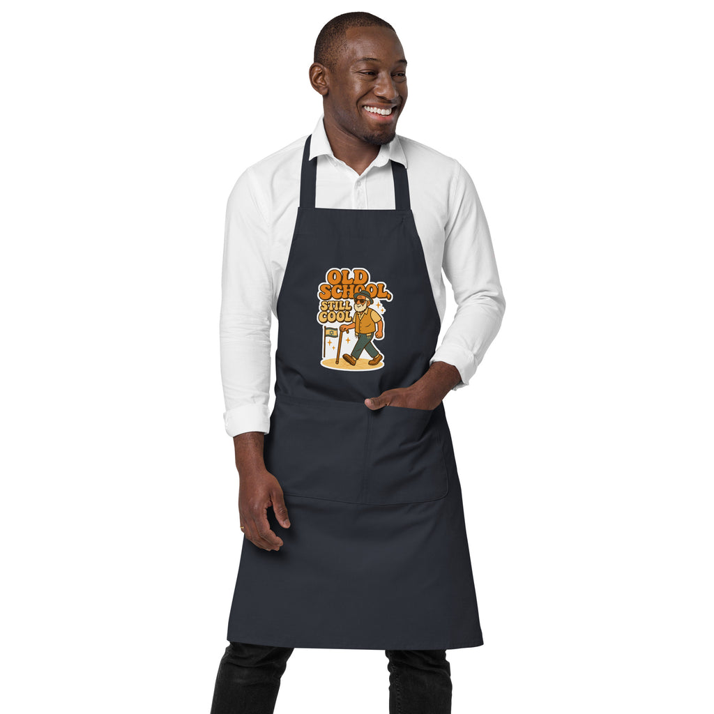 Old School Grandpa Organic Cotton Apron - American Zionist