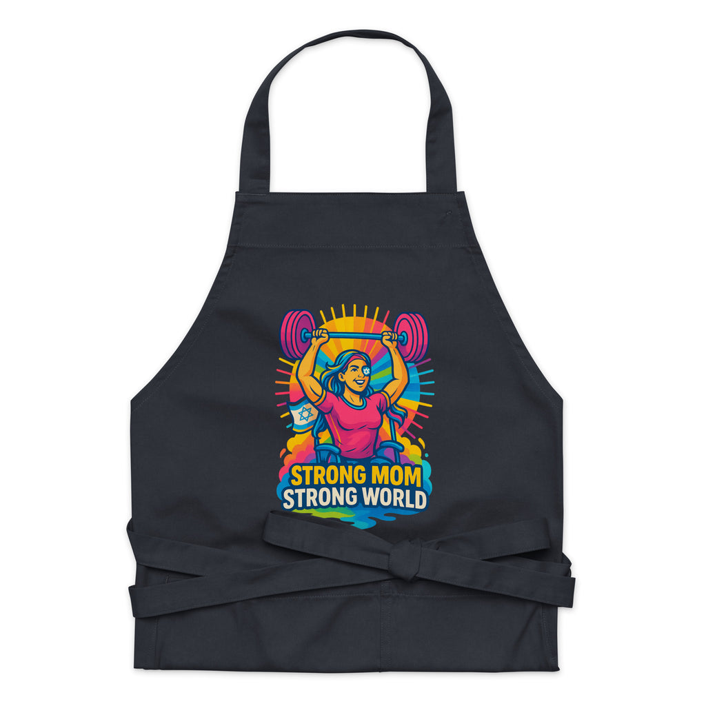 Strong Mom Organic Cotton Apron - American Zionist