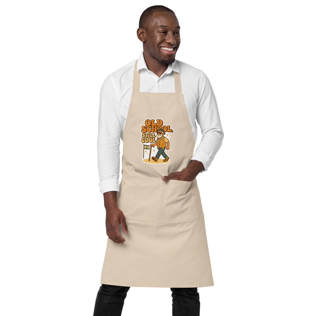 Old School Grandpa Organic Cotton Apron - American Zionist