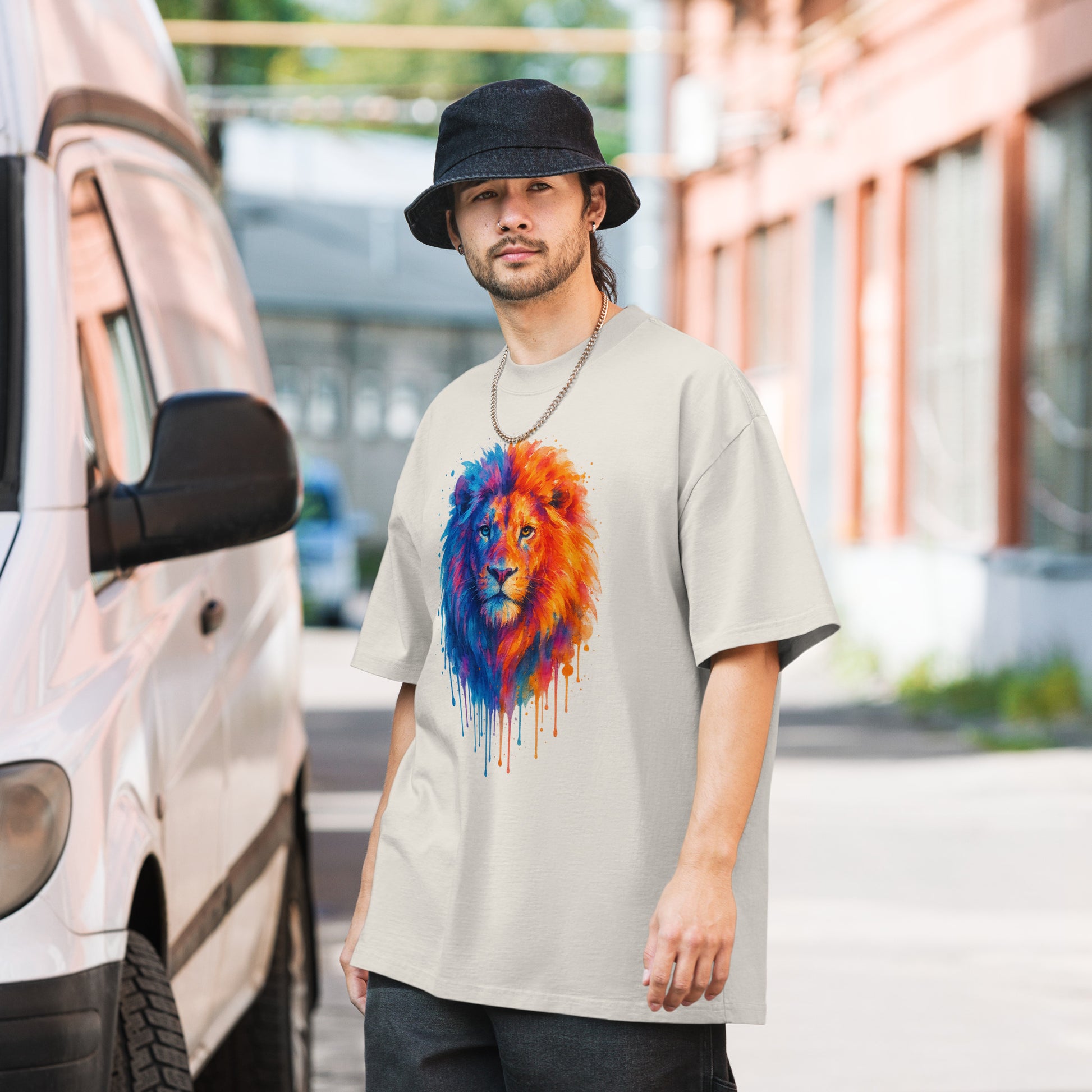 Judah Unleashed Oversized Faded T-Shirt - American Zionist