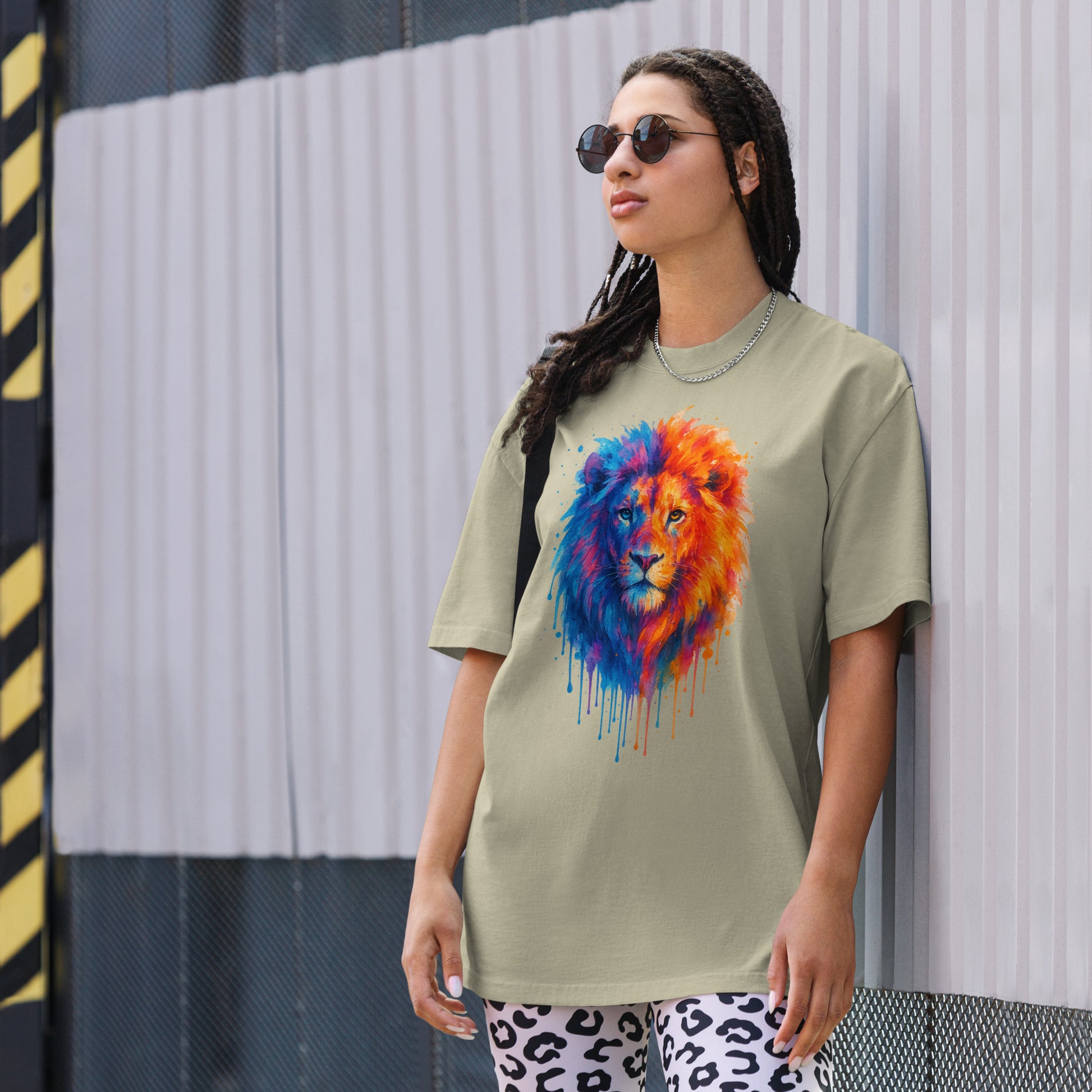 Judah Unleashed Oversized Faded T-Shirt - American Zionist