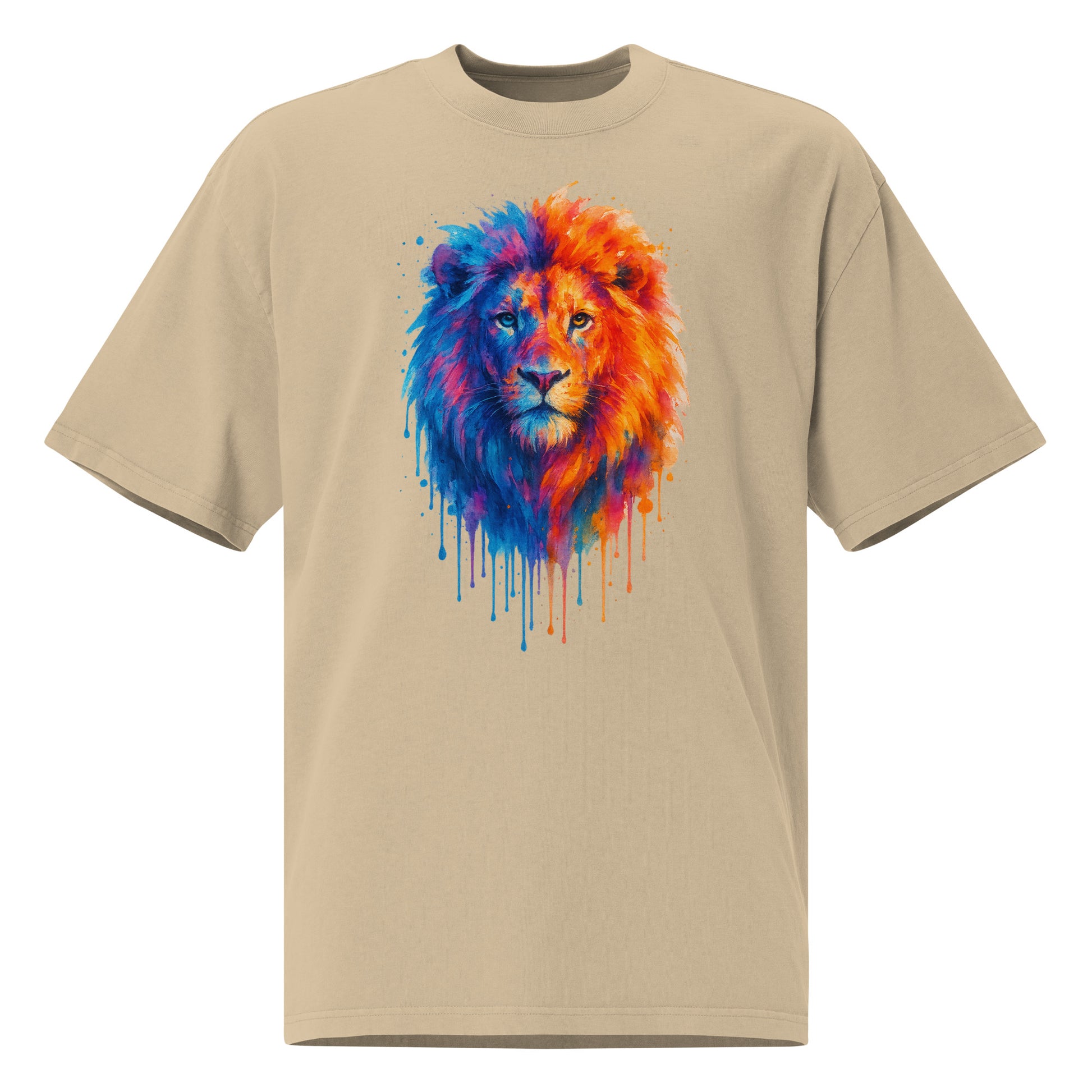 Judah Unleashed Oversized Faded T-Shirt - American Zionist