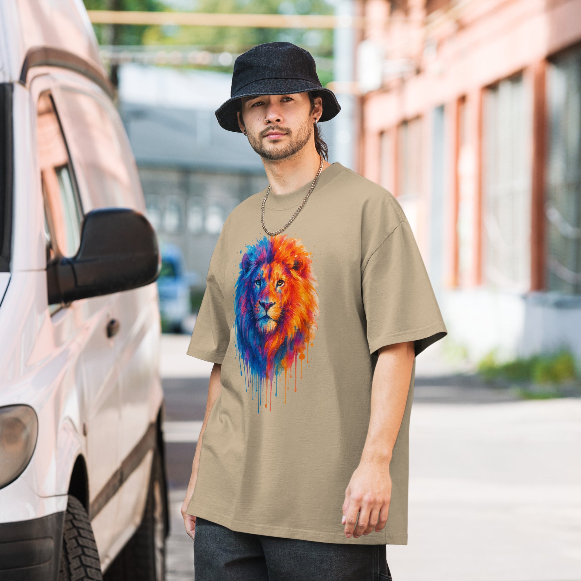 Judah Unleashed Oversized Faded T-Shirt - American Zionist
