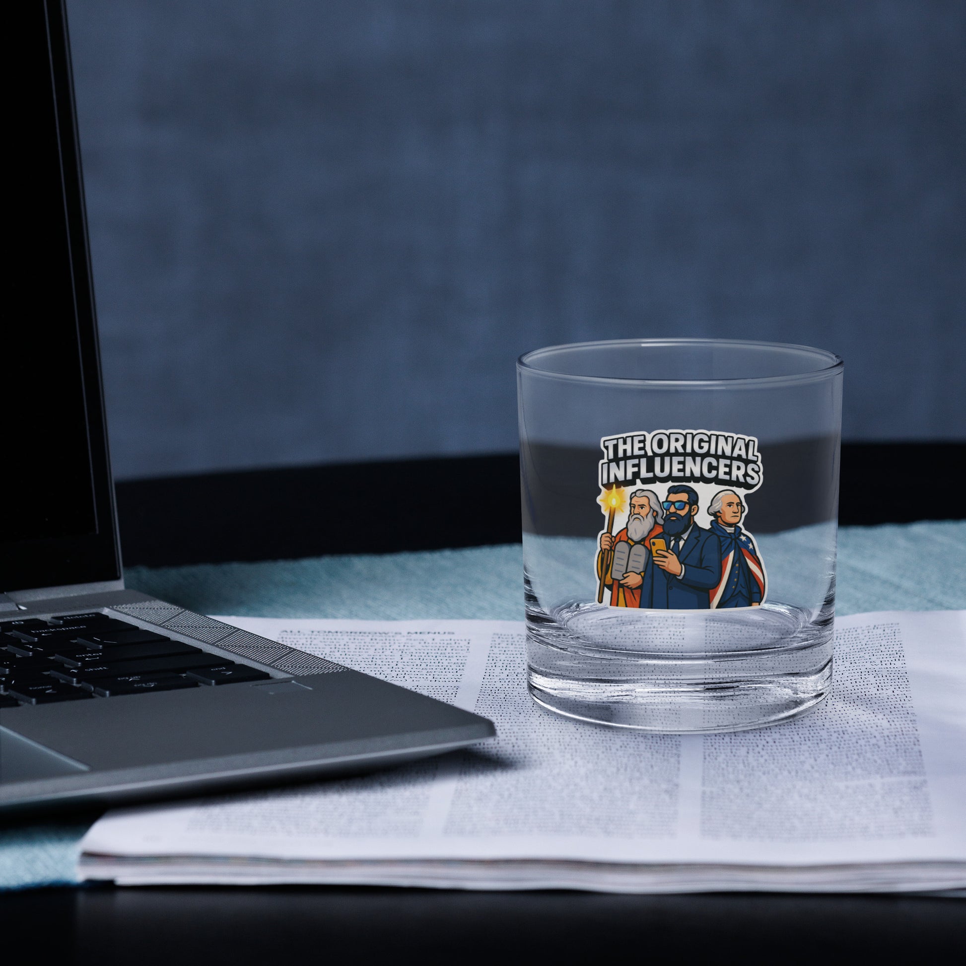 Original Influencers Rocks Glass - American Zionist
