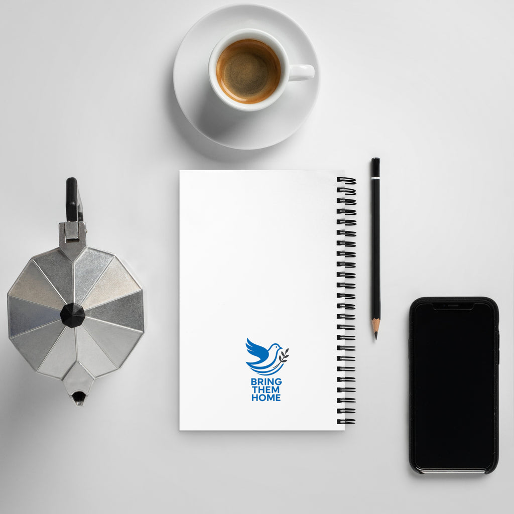 Dove Bring Them Home Spiral Notebook - American Zionist