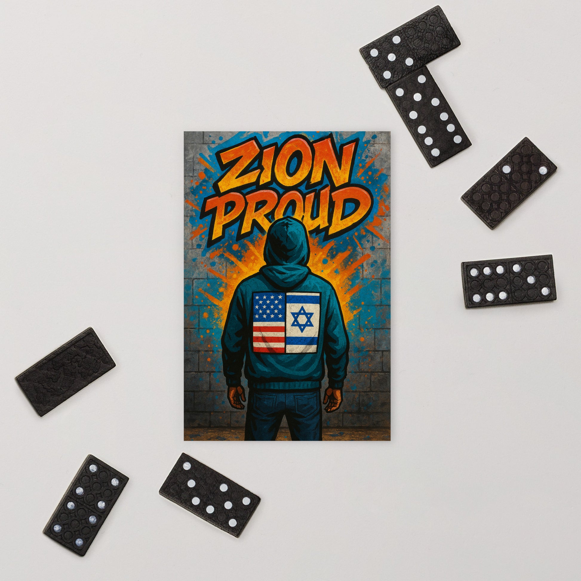 Zion Proud Standard Postcard - American Zionist