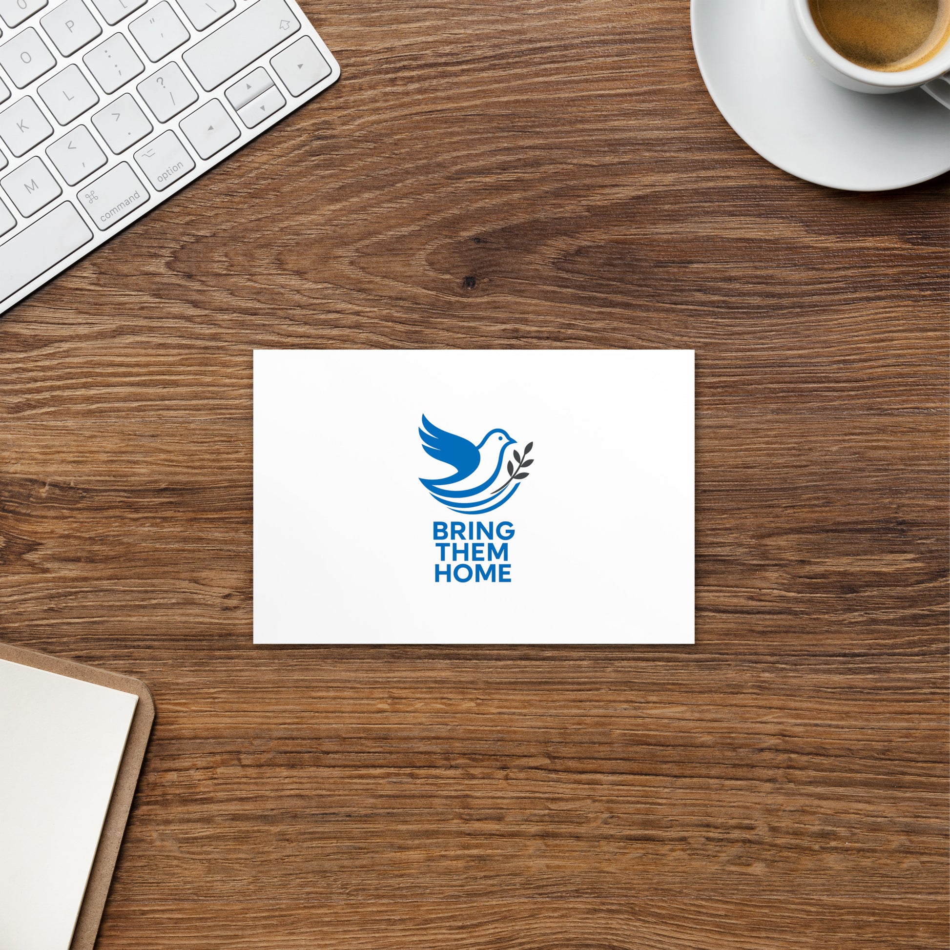 Dove Bring Them Home Standard Postcard - American Zionist