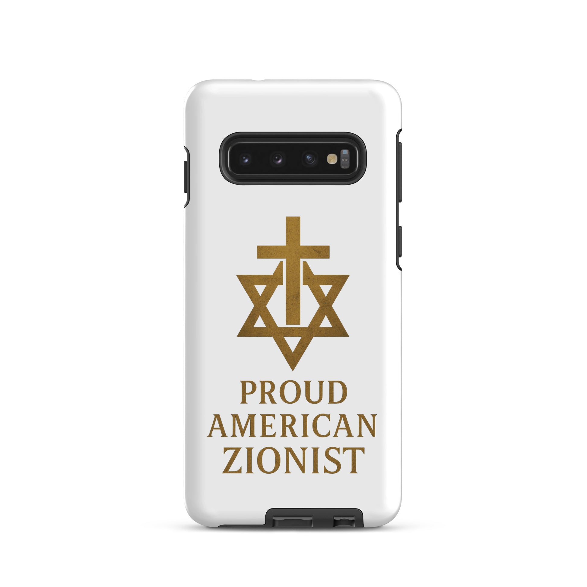 Proud American Zionist Tough case for Samsung® - American Zionist