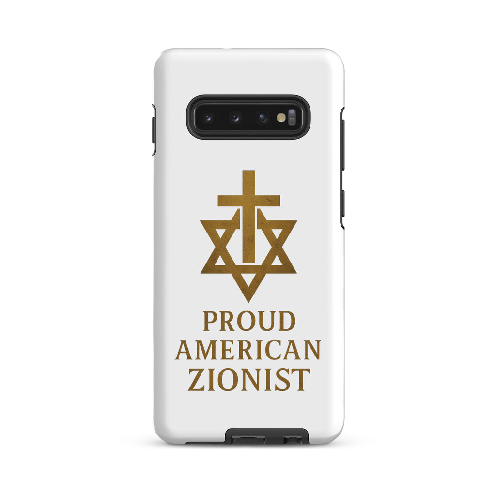 Proud American Zionist Tough case for Samsung® - American Zionist