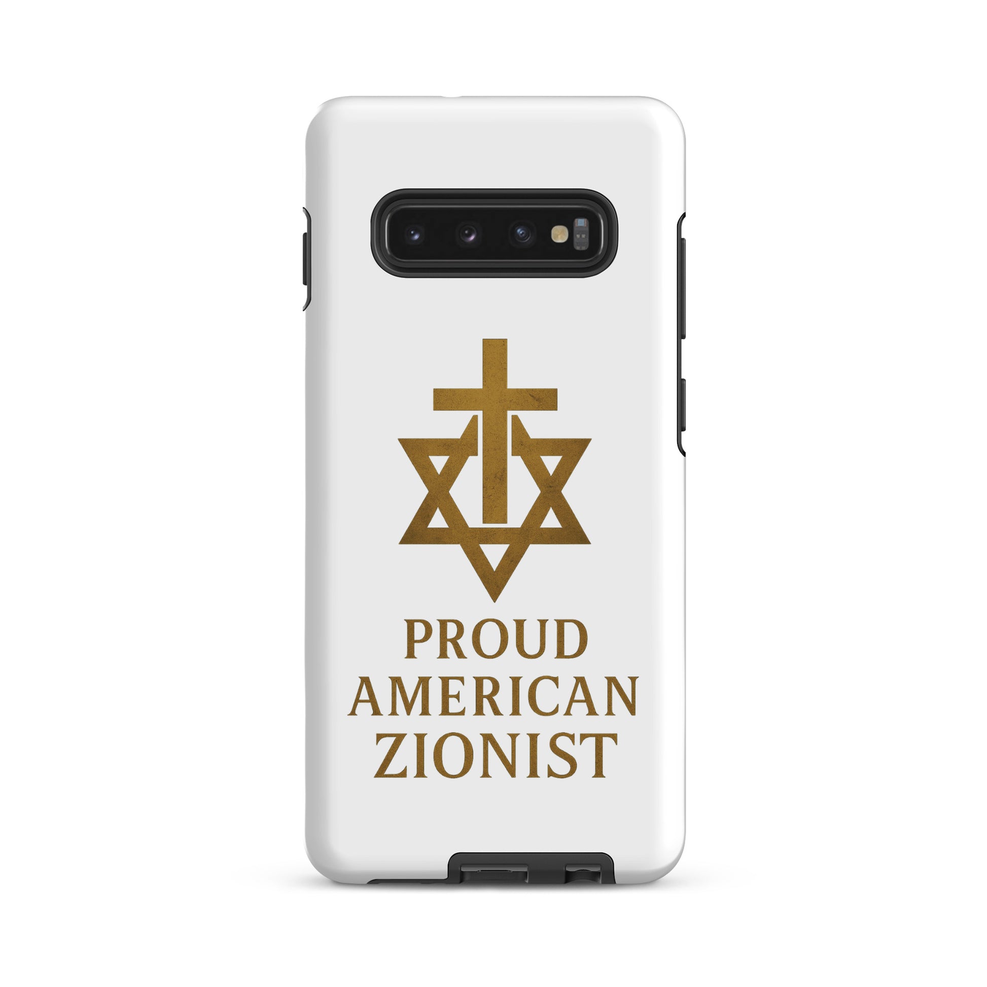 Proud American Zionist Tough case for Samsung® - American Zionist