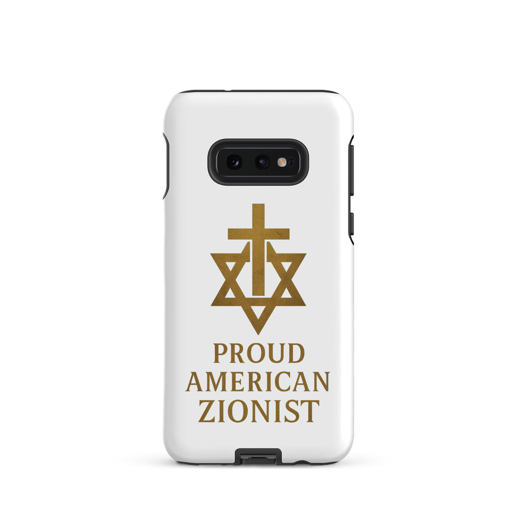 Proud American Zionist Tough case for Samsung® - American Zionist
