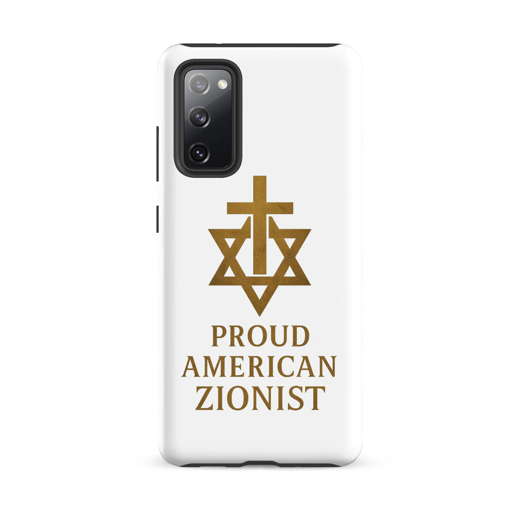 Proud American Zionist Tough case for Samsung® - American Zionist