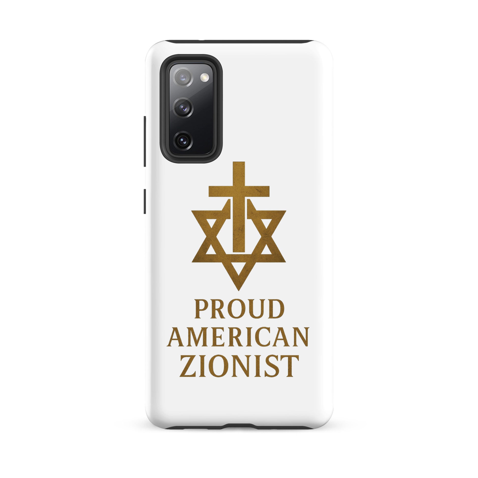 Proud American Zionist Tough case for Samsung® - American Zionist