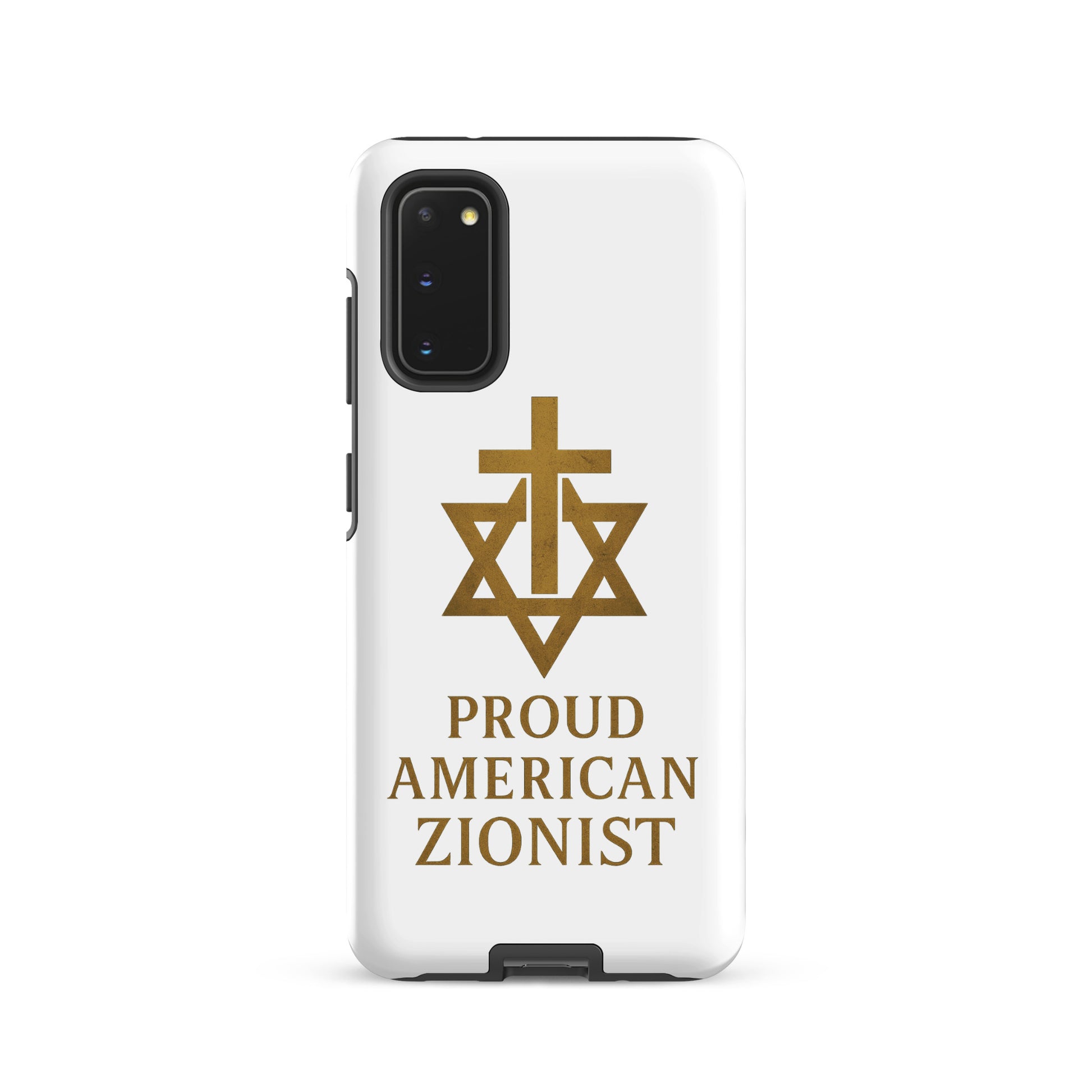 Proud American Zionist Tough case for Samsung® - American Zionist