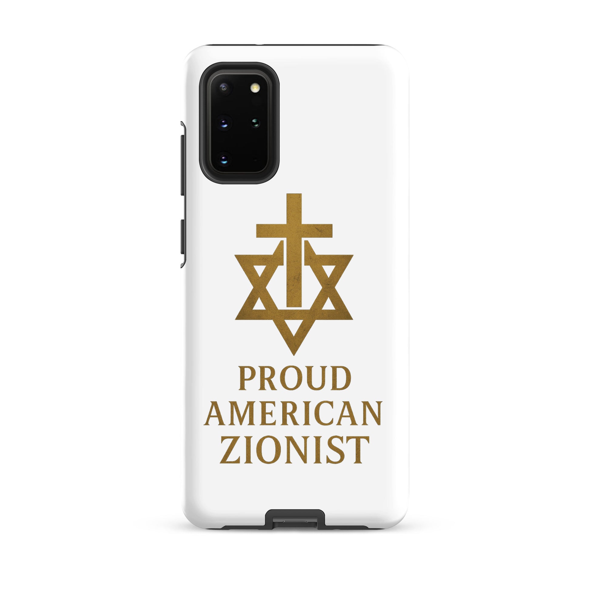 Proud American Zionist Tough case for Samsung® - American Zionist
