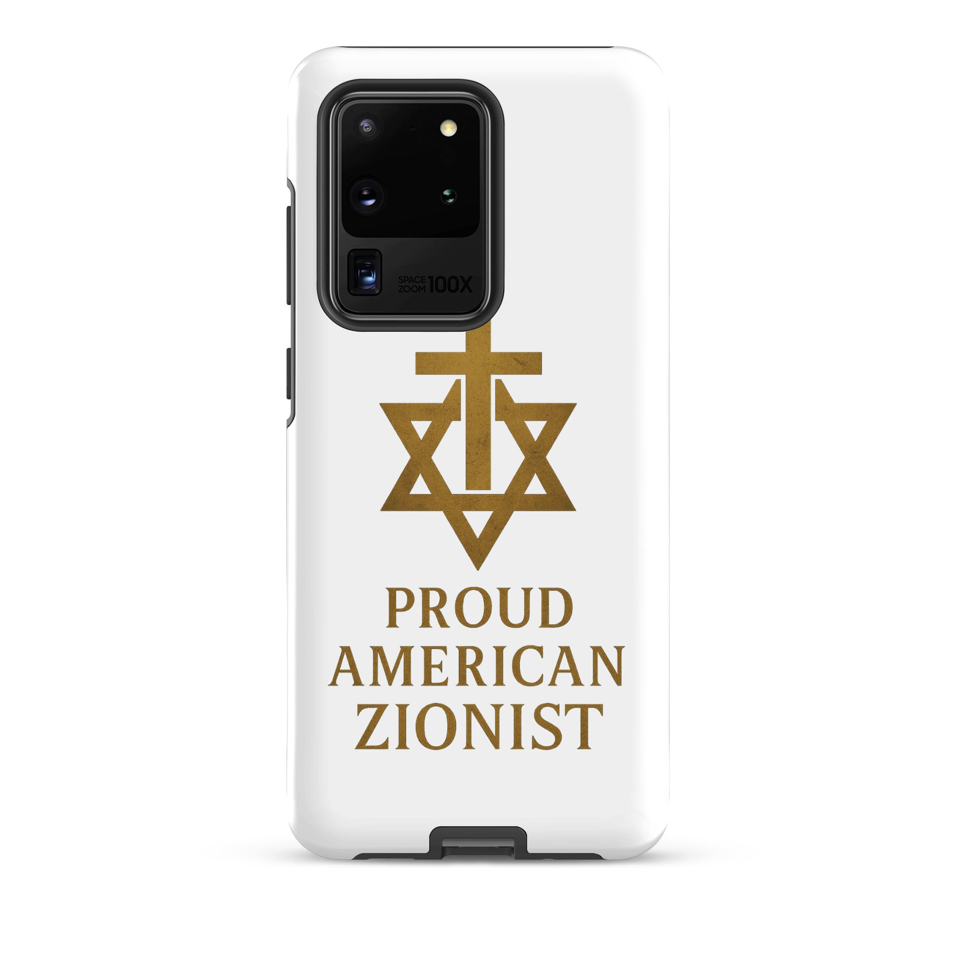 Proud American Zionist Tough case for Samsung® - American Zionist