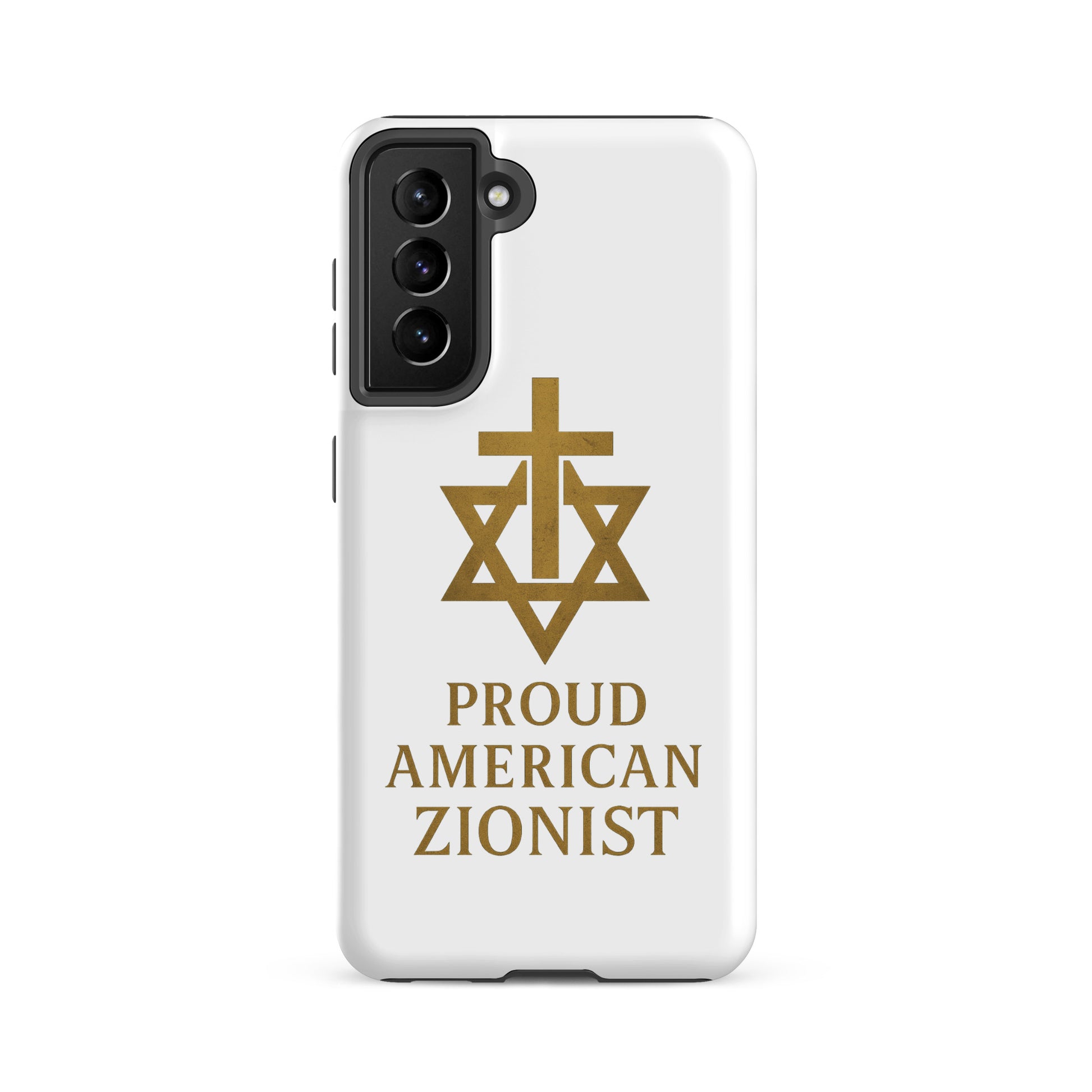 Proud American Zionist Tough case for Samsung® - American Zionist