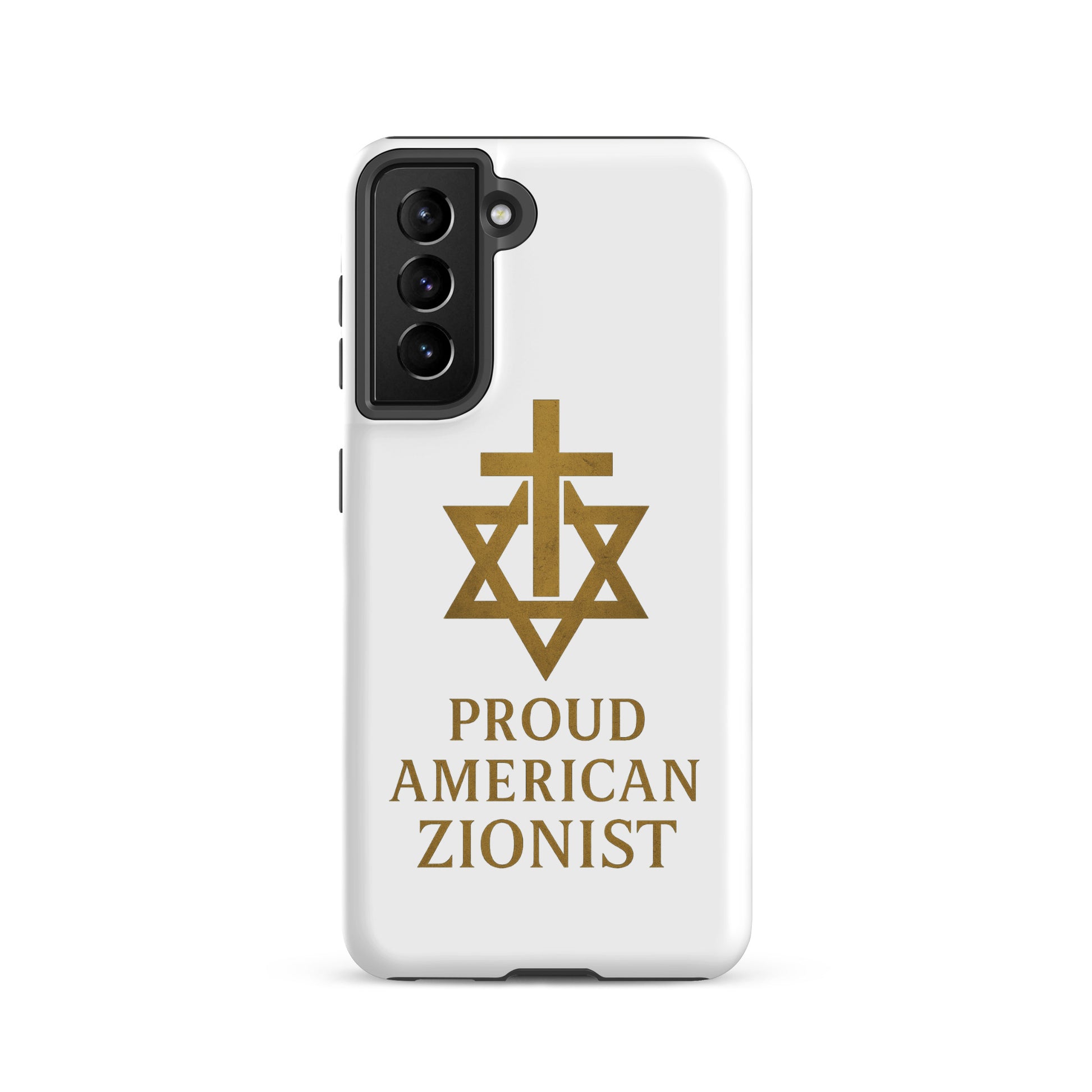 Proud American Zionist Tough case for Samsung® - American Zionist