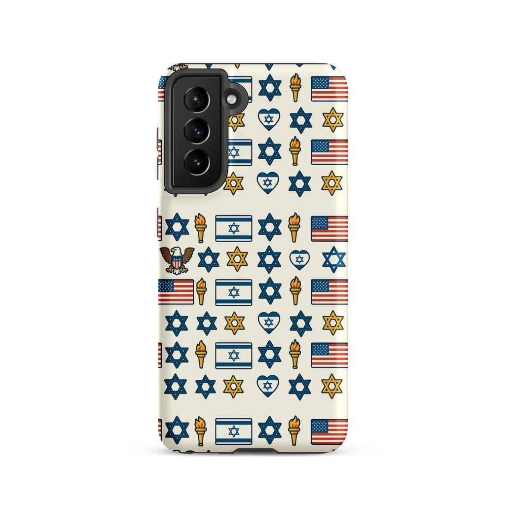 Symbol Of Shared Freedom Tough Case for Samsung® - American Zionist