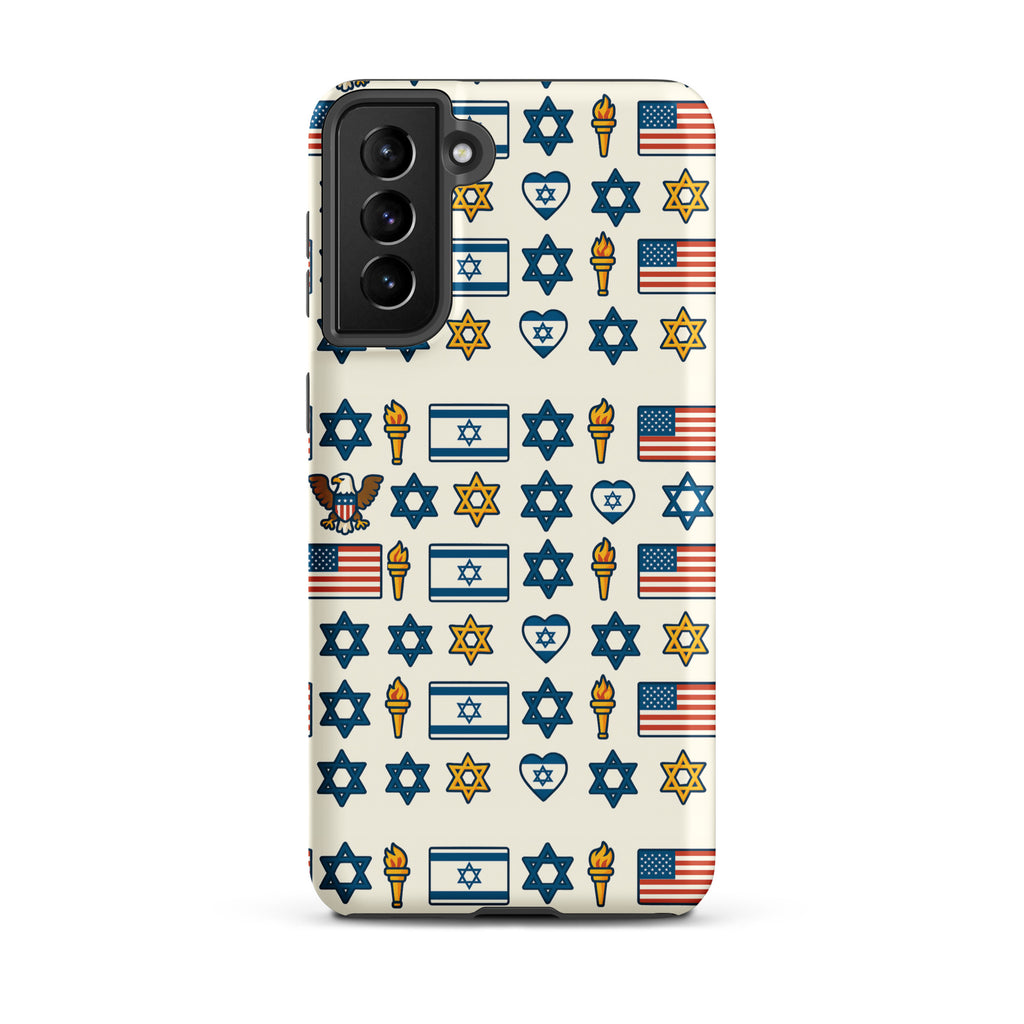 Symbol Of Shared Freedom Tough Case for Samsung® - American Zionist
