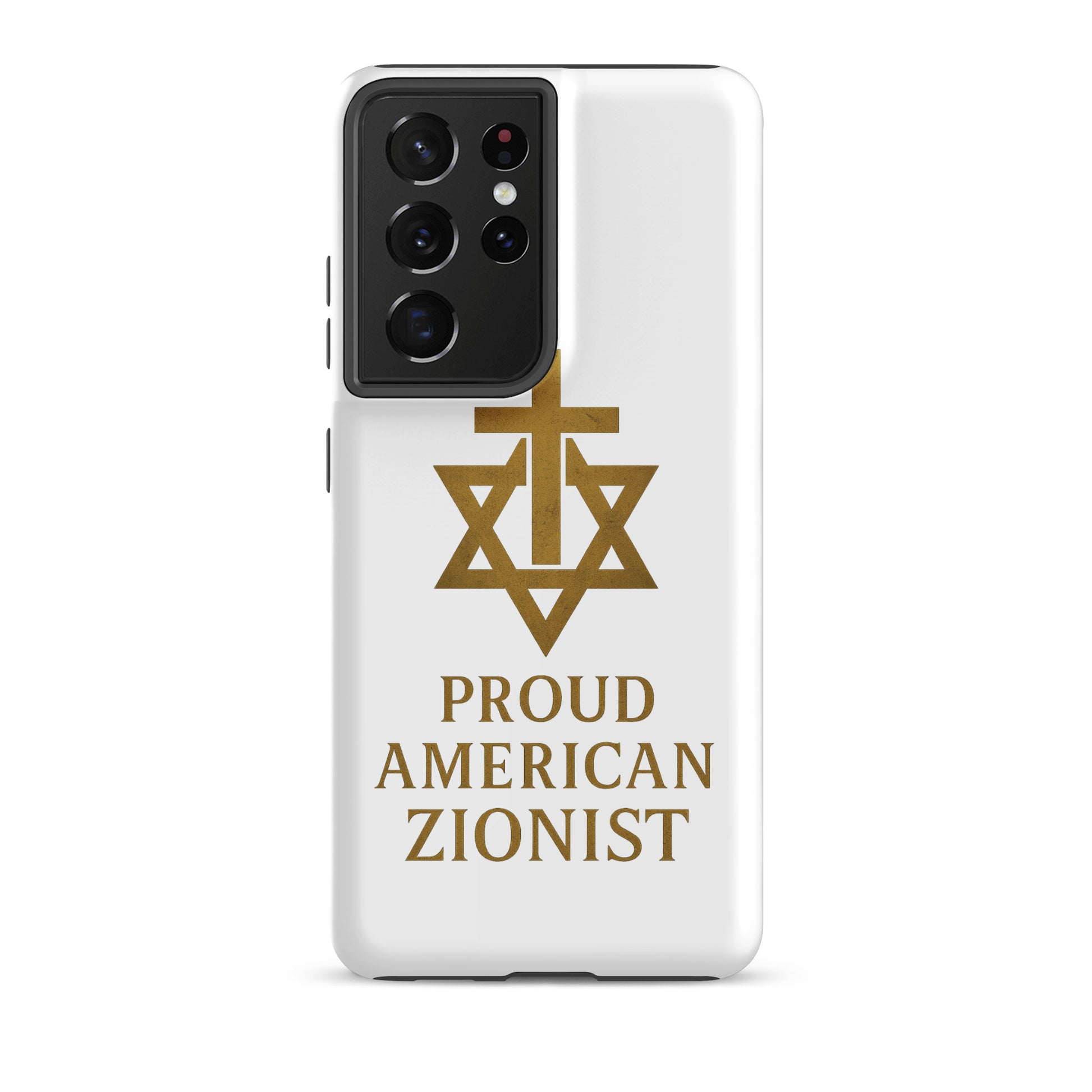 Proud American Zionist Tough case for Samsung® - American Zionist