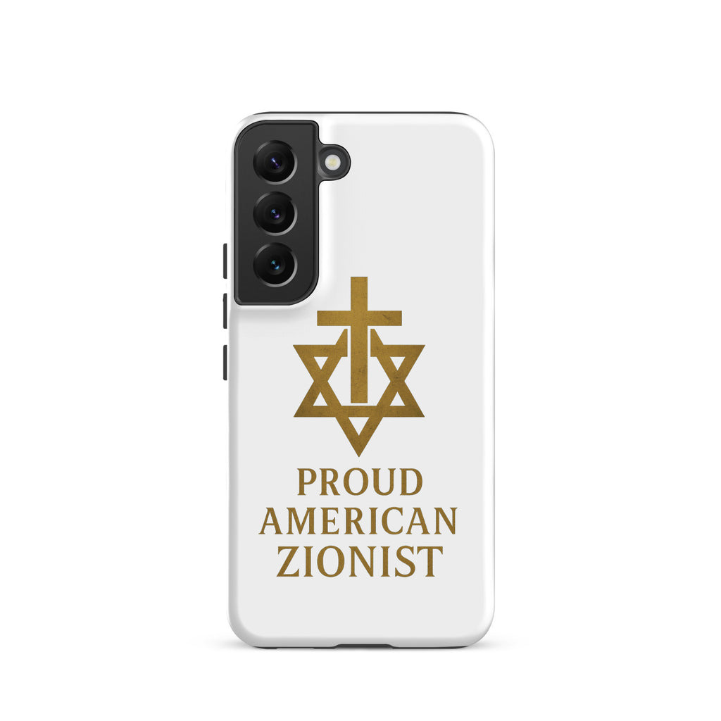 Proud American Zionist Tough case for Samsung® - American Zionist