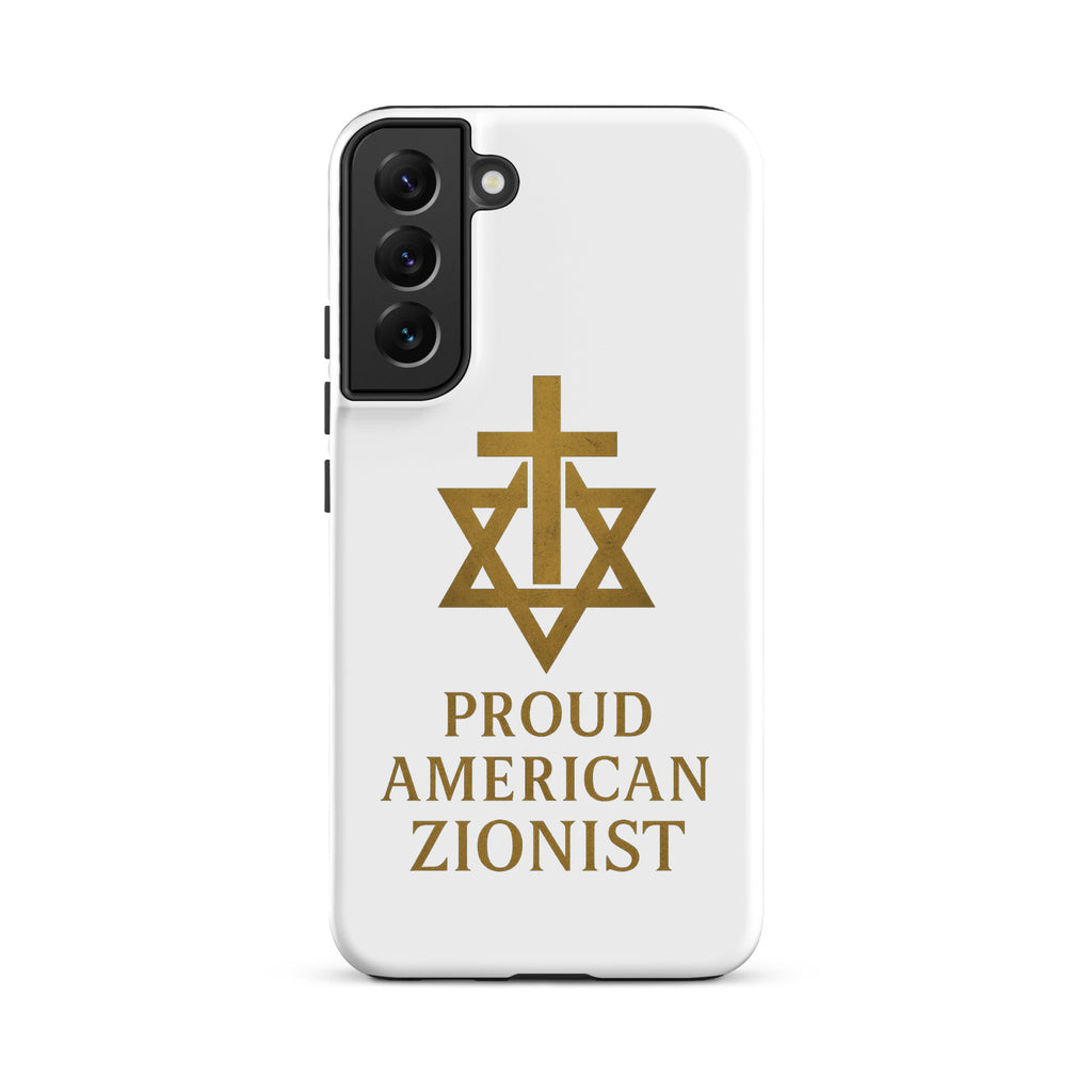 Proud American Zionist Tough case for Samsung® - American Zionist