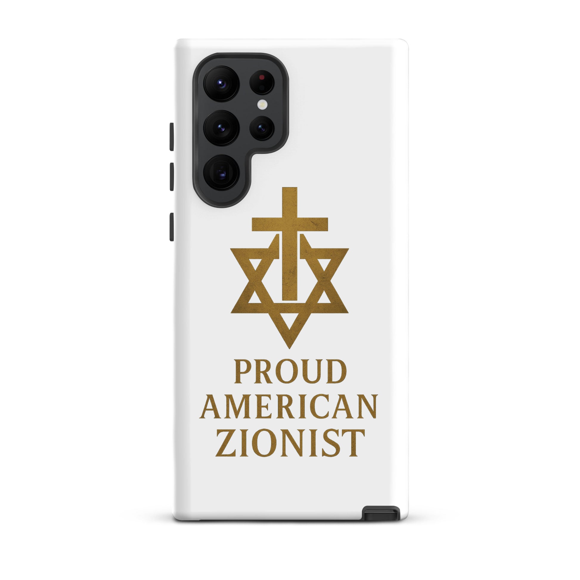 Proud American Zionist Tough case for Samsung® - American Zionist