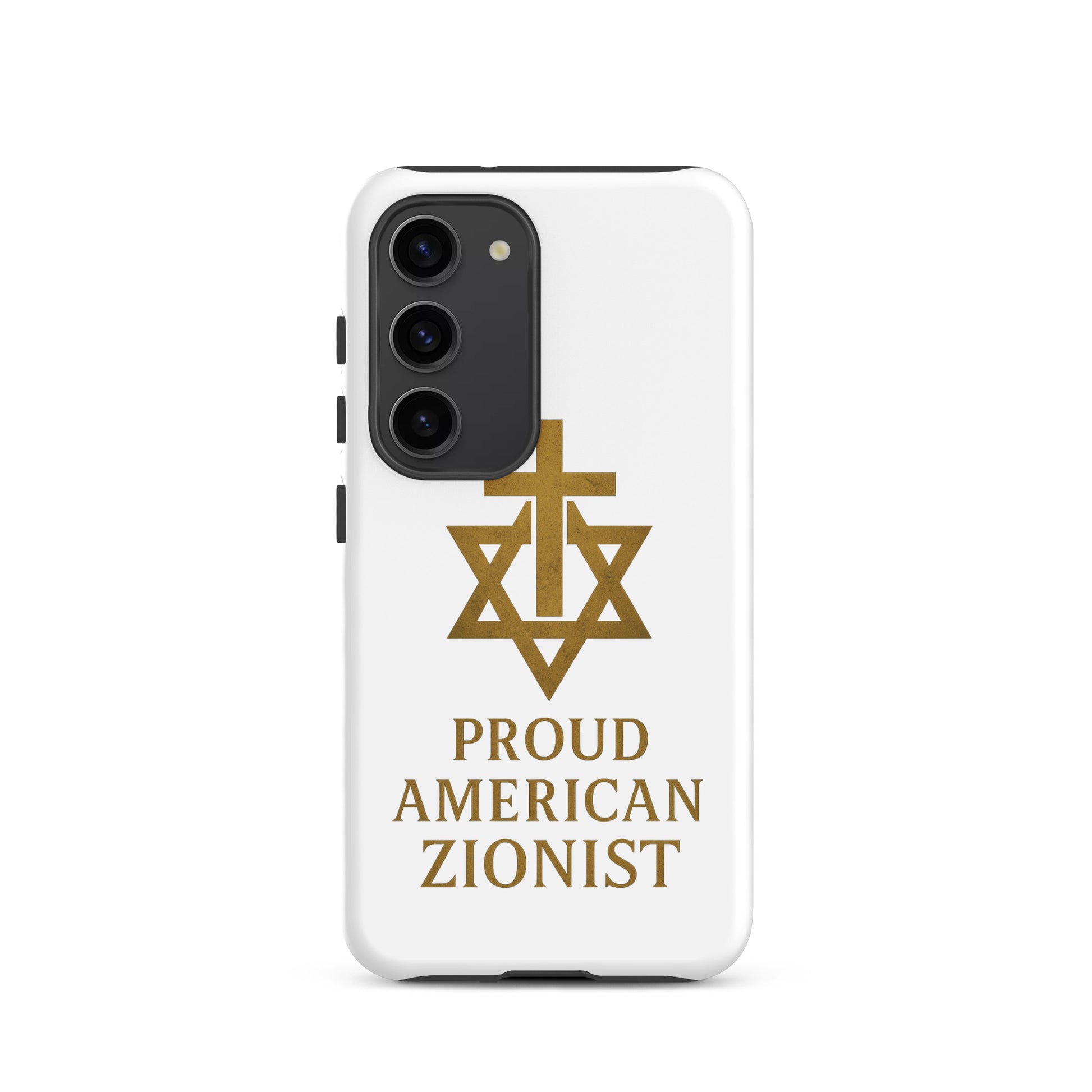 Proud American Zionist Tough case for Samsung® - American Zionist