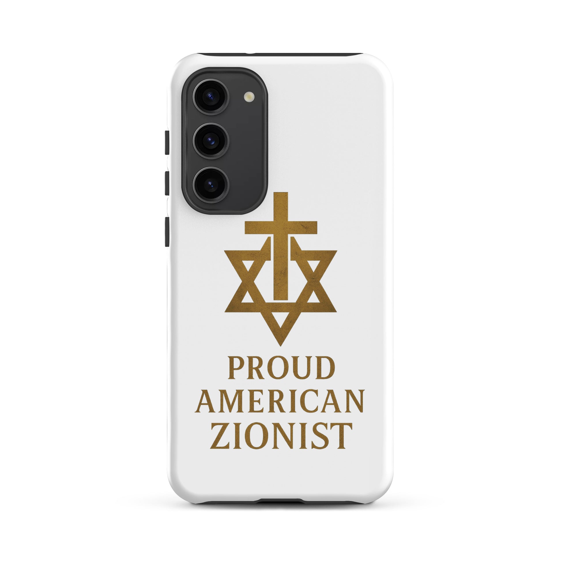 Proud American Zionist Tough case for Samsung® - American Zionist