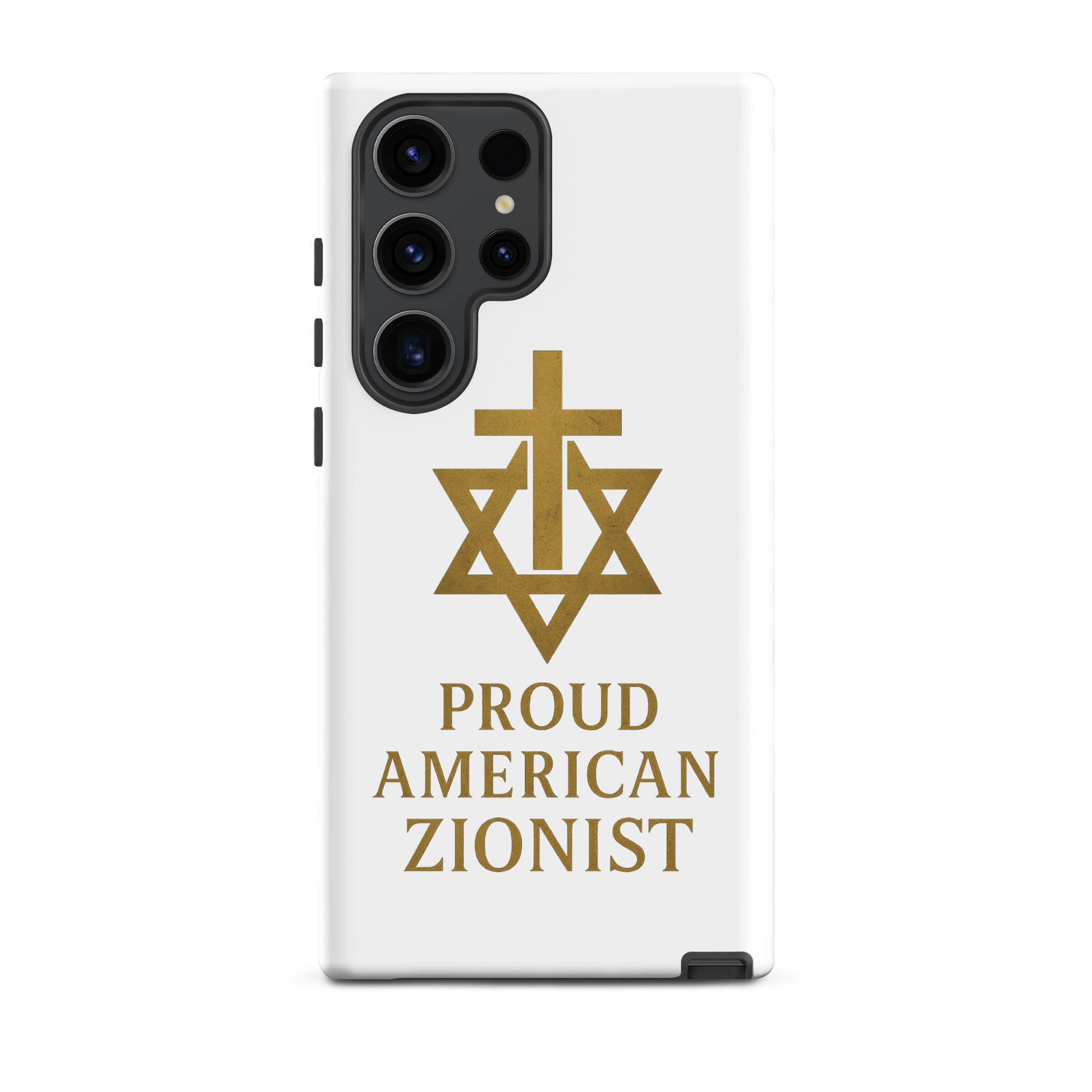 Proud American Zionist Tough case for Samsung® - American Zionist