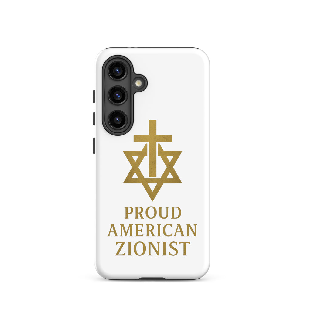 Proud American Zionist Tough case for Samsung® - American Zionist