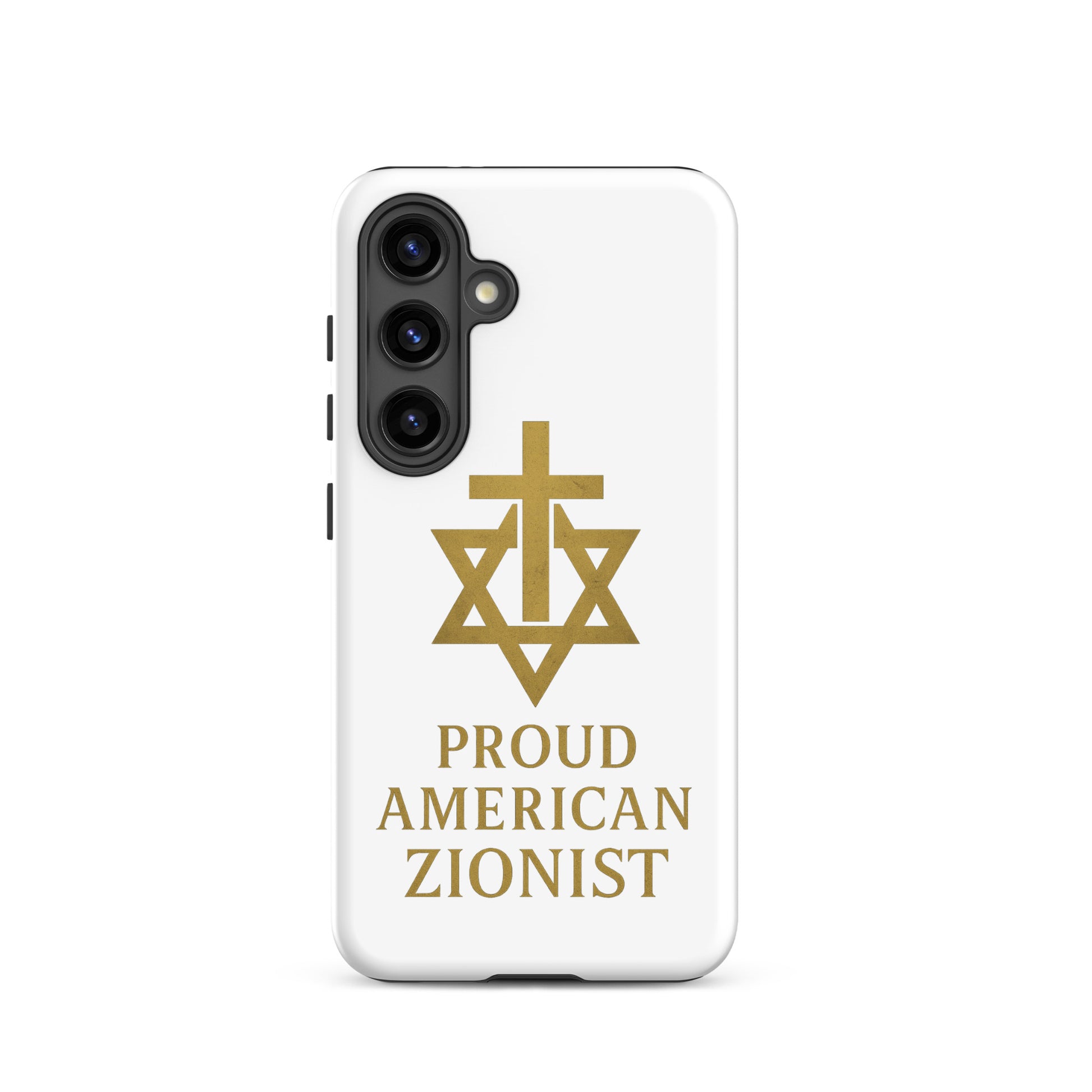 Proud American Zionist Tough case for Samsung® - American Zionist