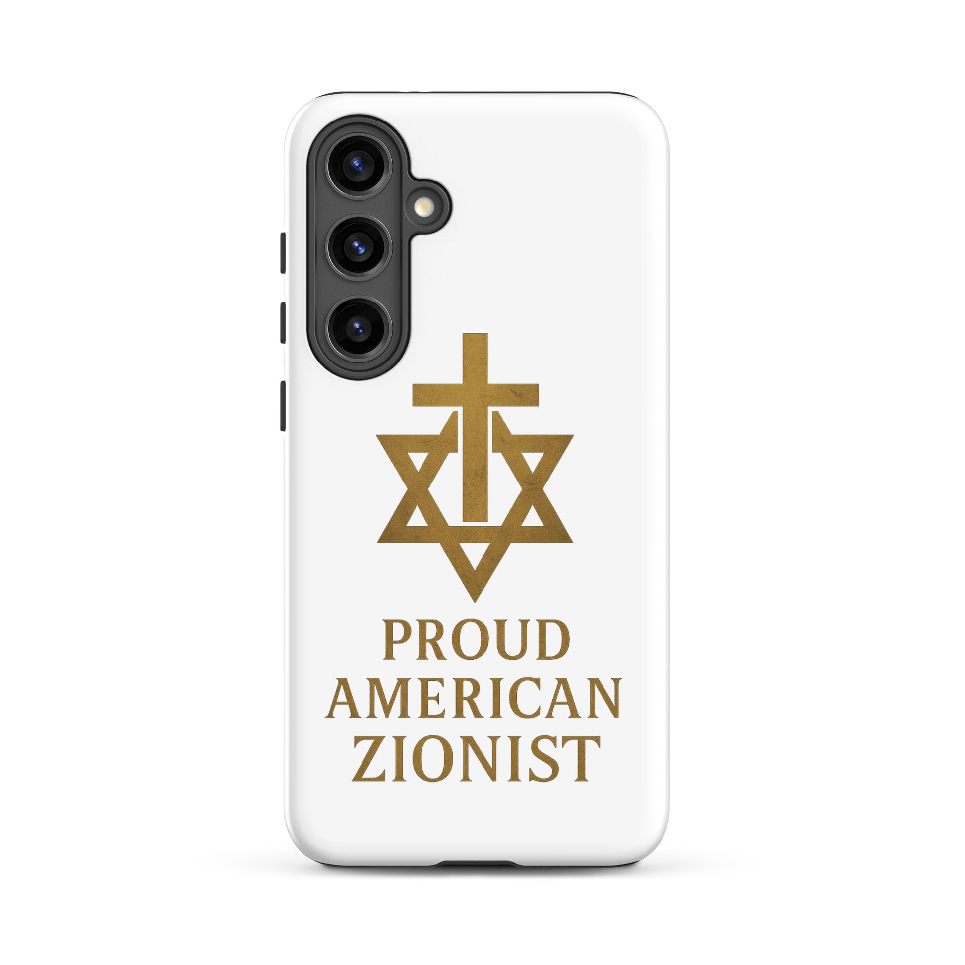 Proud American Zionist Tough case for Samsung® - American Zionist