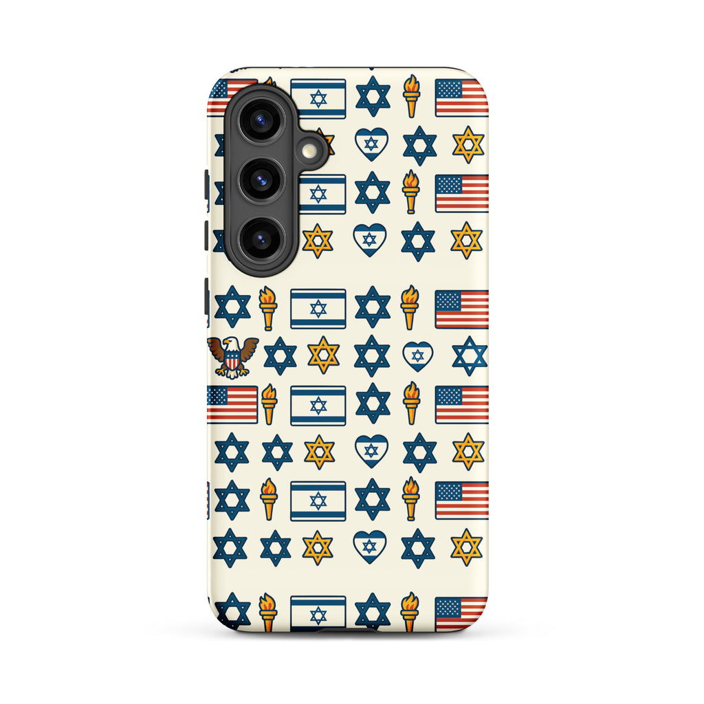 Symbol Of Shared Freedom Tough Case for Samsung® - American Zionist