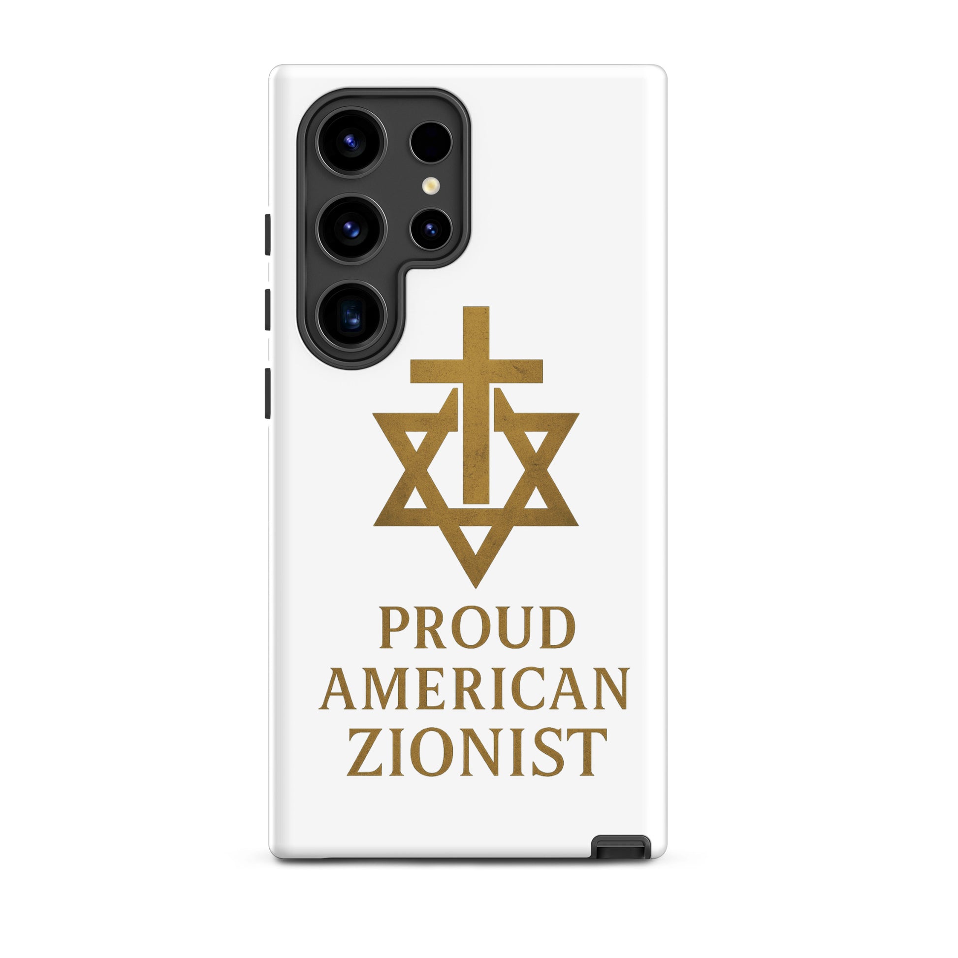 Proud American Zionist Tough case for Samsung® - American Zionist