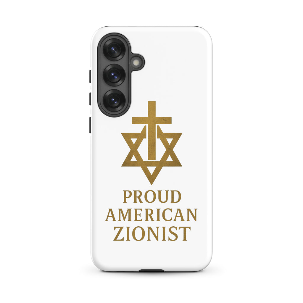 Proud American Zionist Tough case for Samsung® - American Zionist