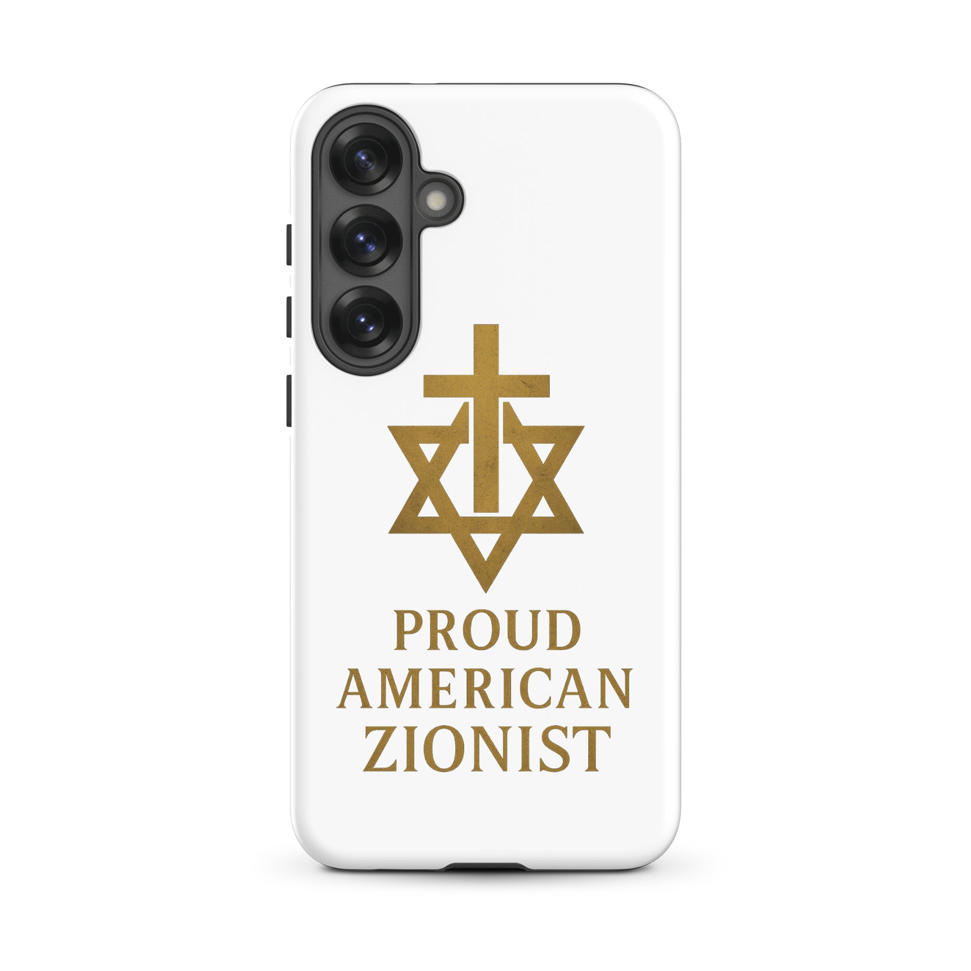 Proud American Zionist Tough case for Samsung® - American Zionist