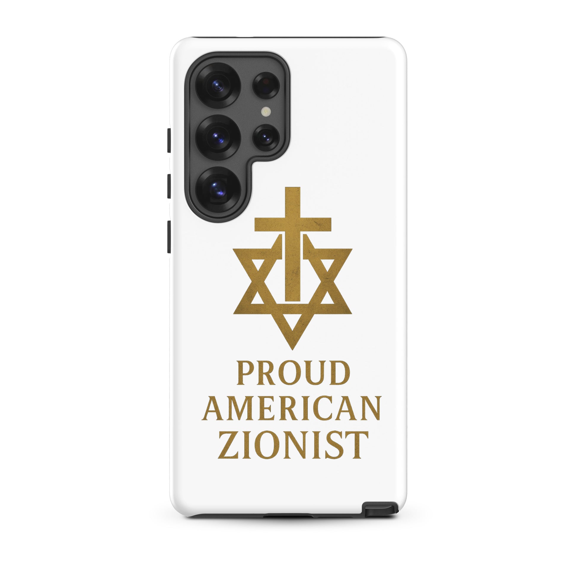 Proud American Zionist Tough case for Samsung® - American Zionist