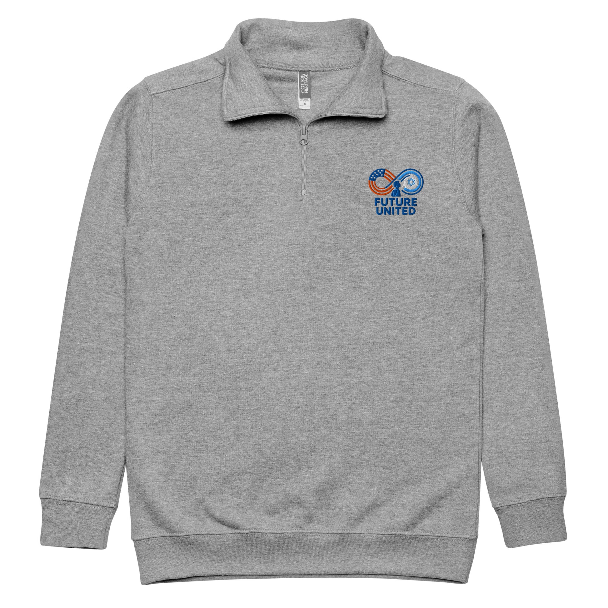 Future United Unisex Fleece Pullover - American Zionist