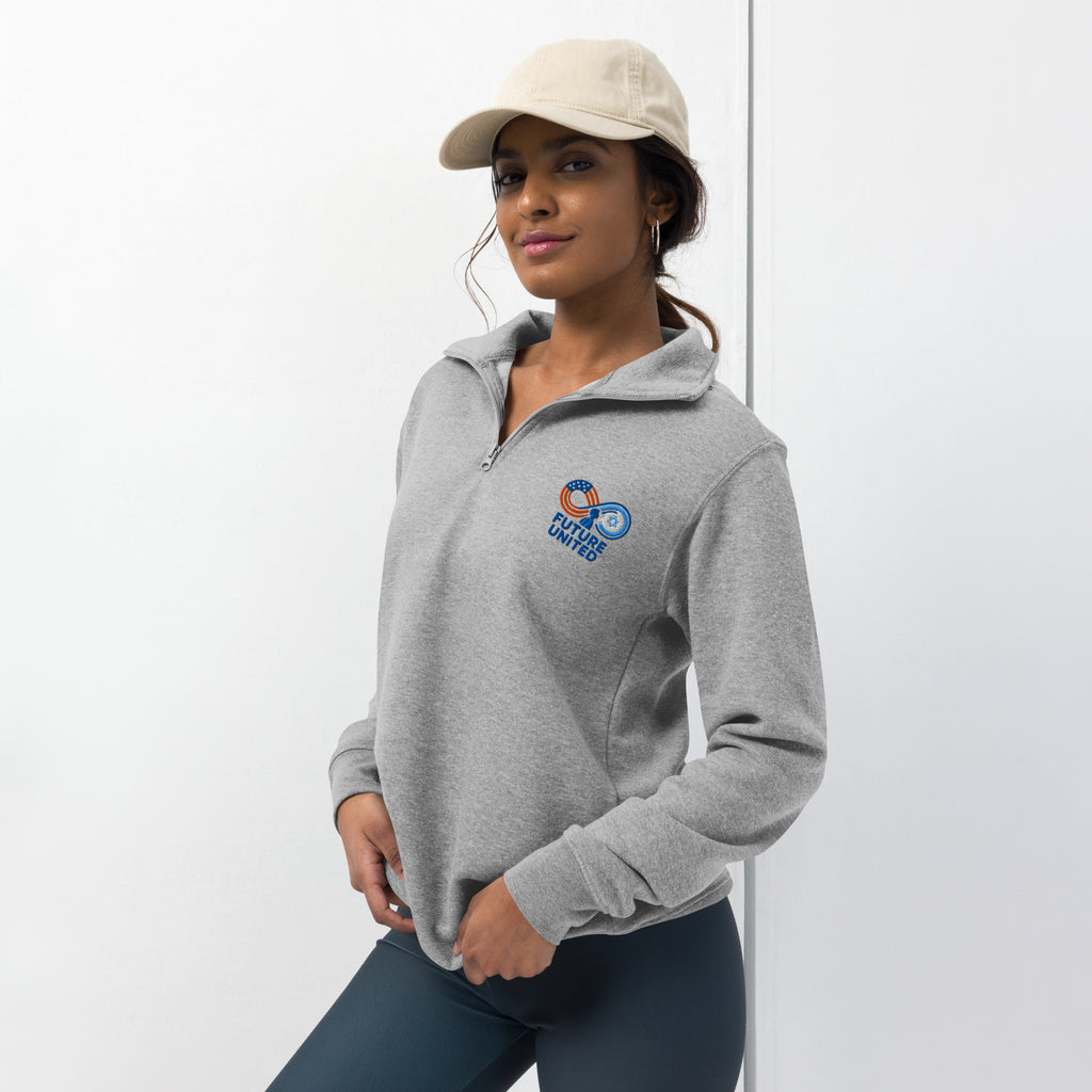 Future United Unisex Fleece Pullover - American Zionist