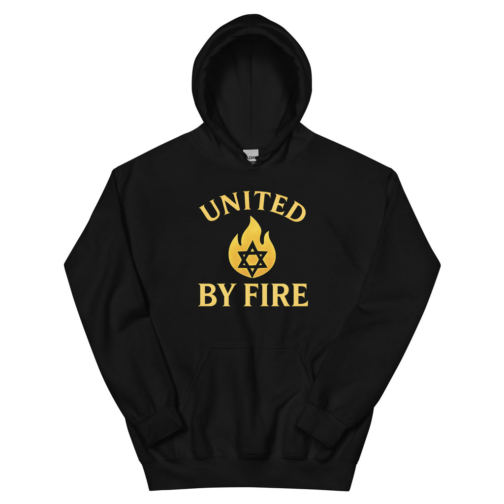 United By Fire Unisex Heavy Blend Hoodie - American Zionist