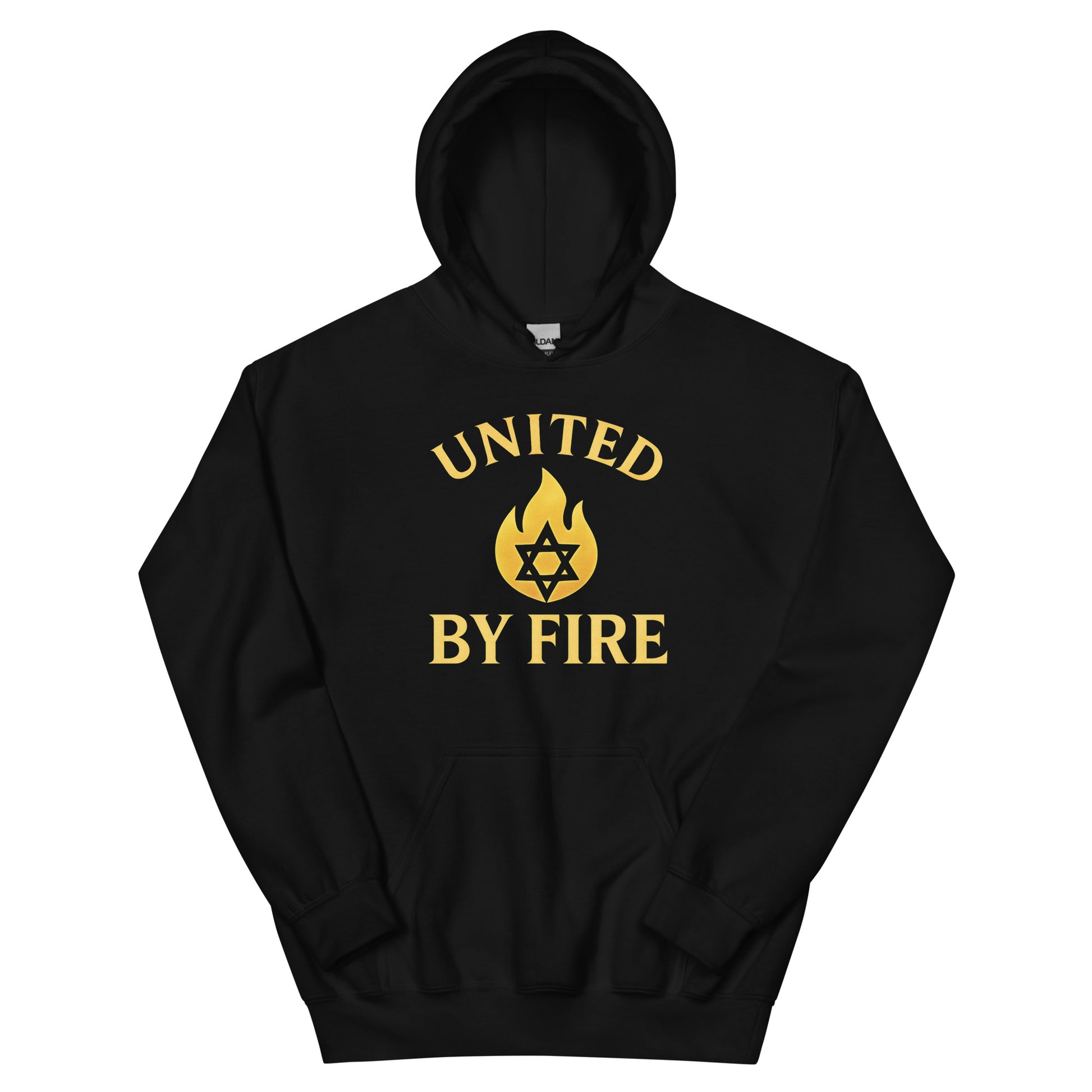 United By Fire Unisex Heavy Blend Hoodie - American Zionist