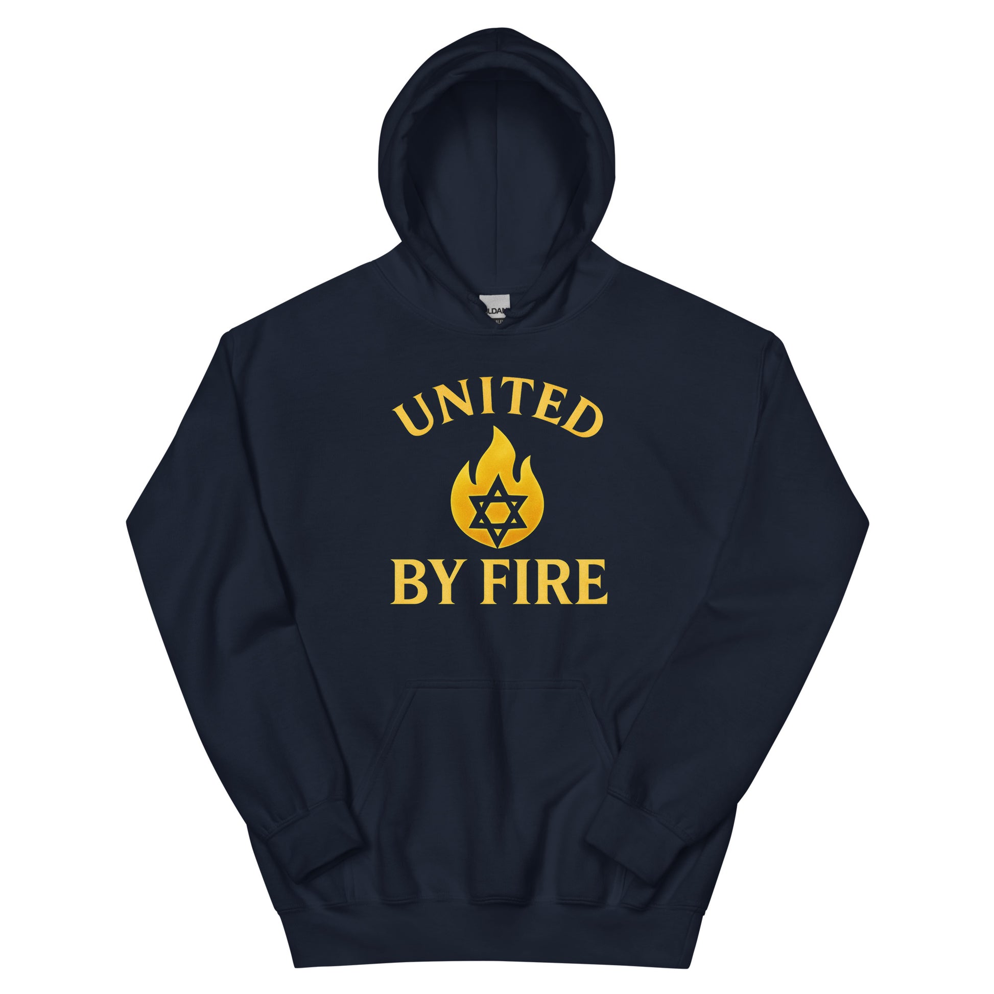 United By Fire Unisex Heavy Blend Hoodie - American Zionist