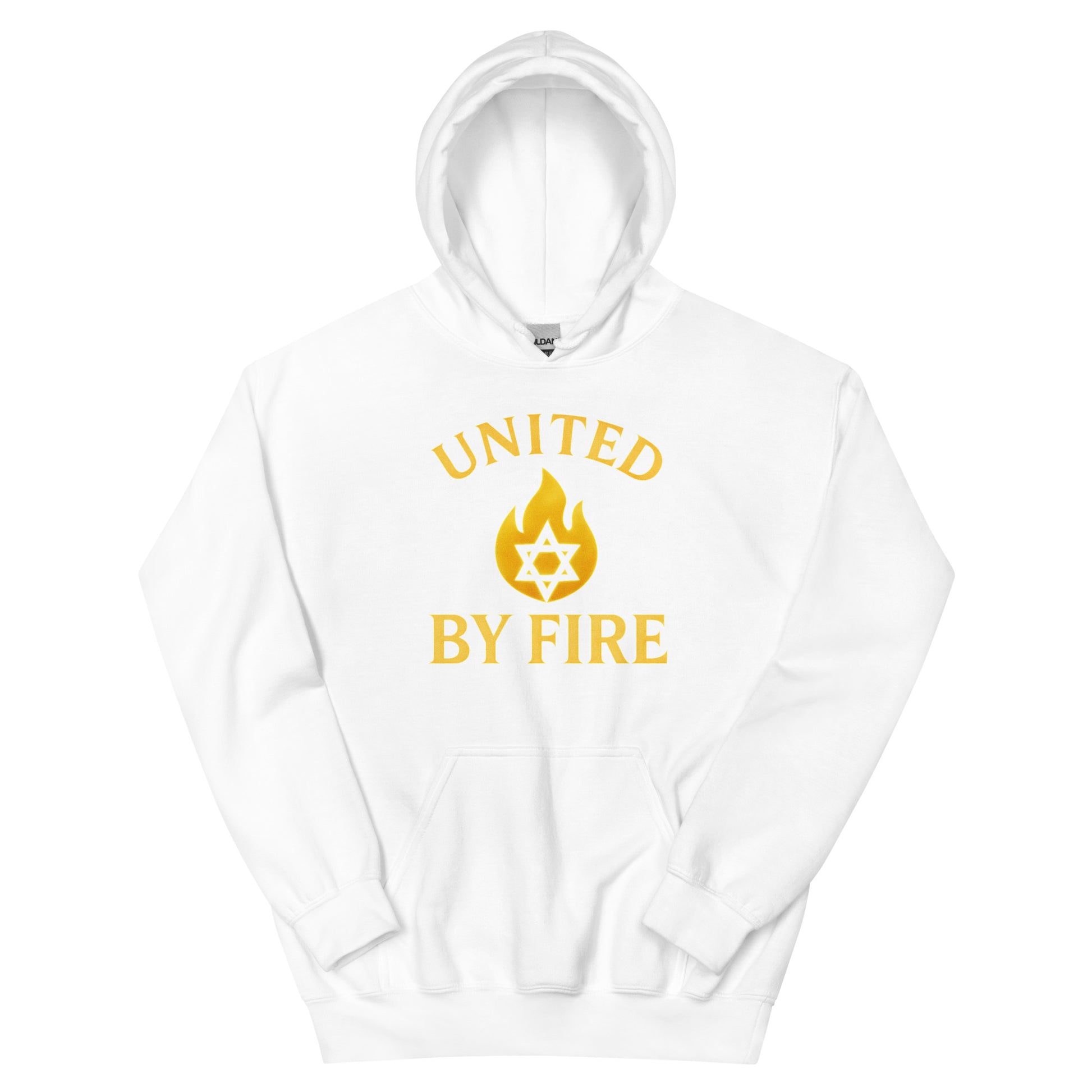 United By Fire Unisex Heavy Blend Hoodie - American Zionist