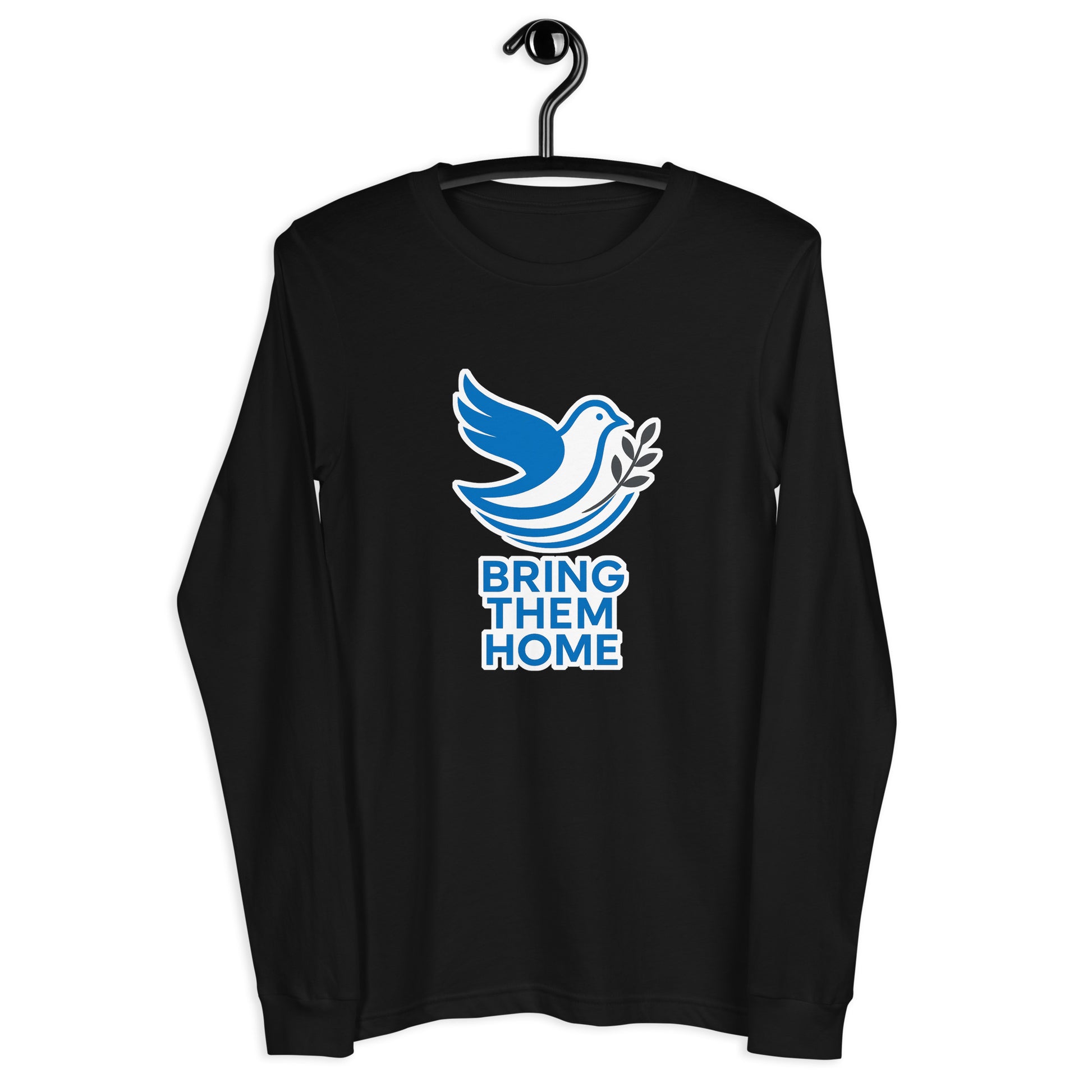 Dove Bring Them Home Unisex Long Sleeve Tee - American Zionist