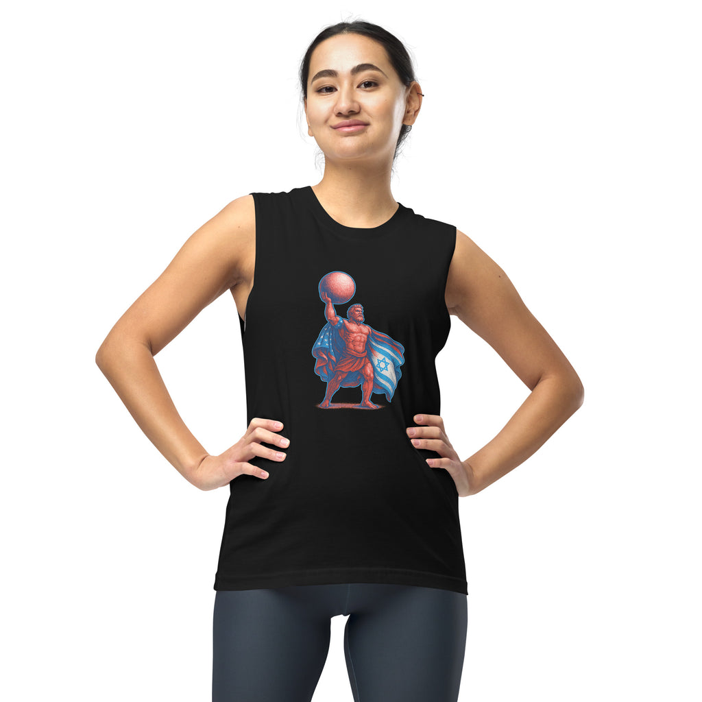 Patriot Hercules Unisex Muscle Shirt - American Zionist