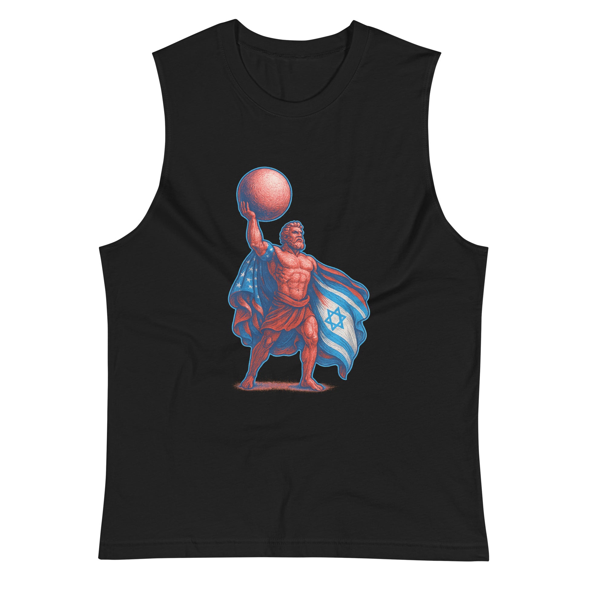 Patriot Hercules Unisex Muscle Shirt - American Zionist