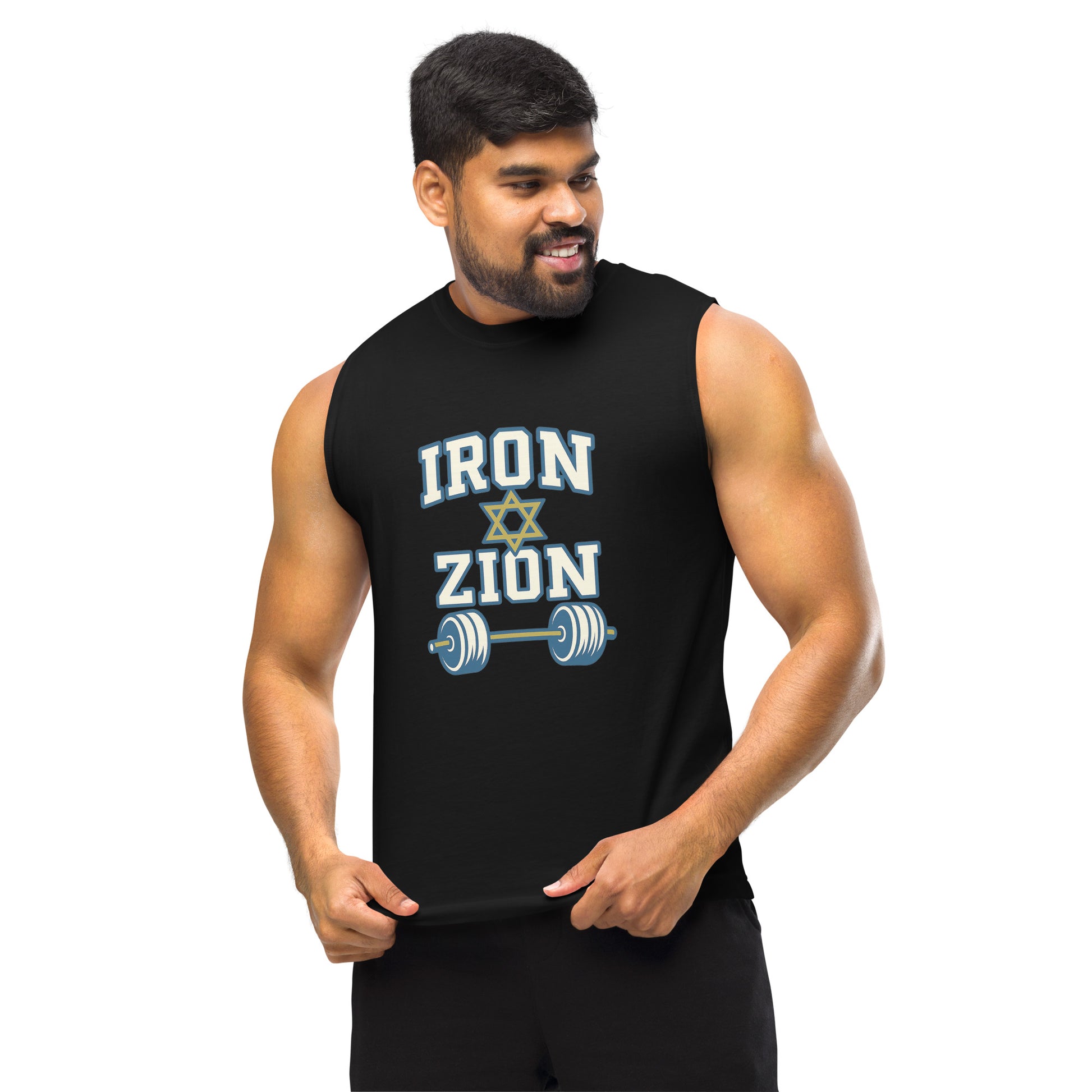 Iron Zion Unisex Muscle Shirt - American Zionist