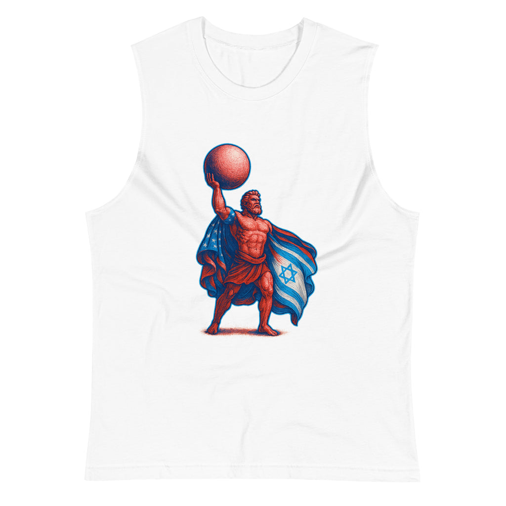 Patriot Hercules Unisex Muscle Shirt - American Zionist